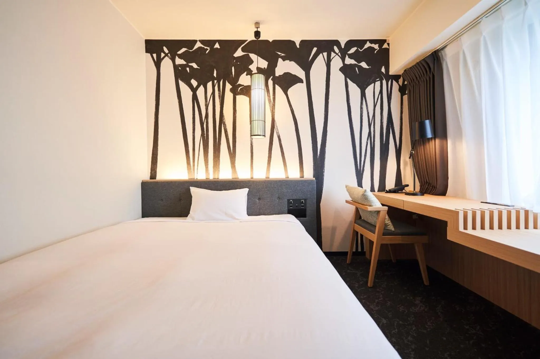 Bed in Hotel Global View Kushiro