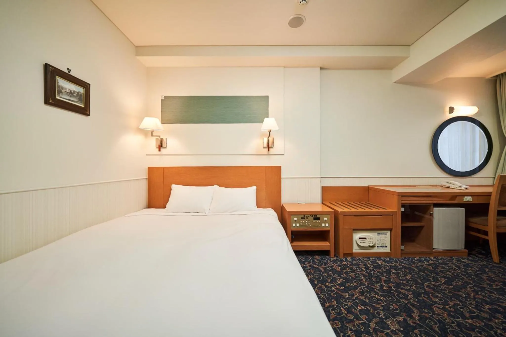 Bed in Hotel Global View Kushiro
