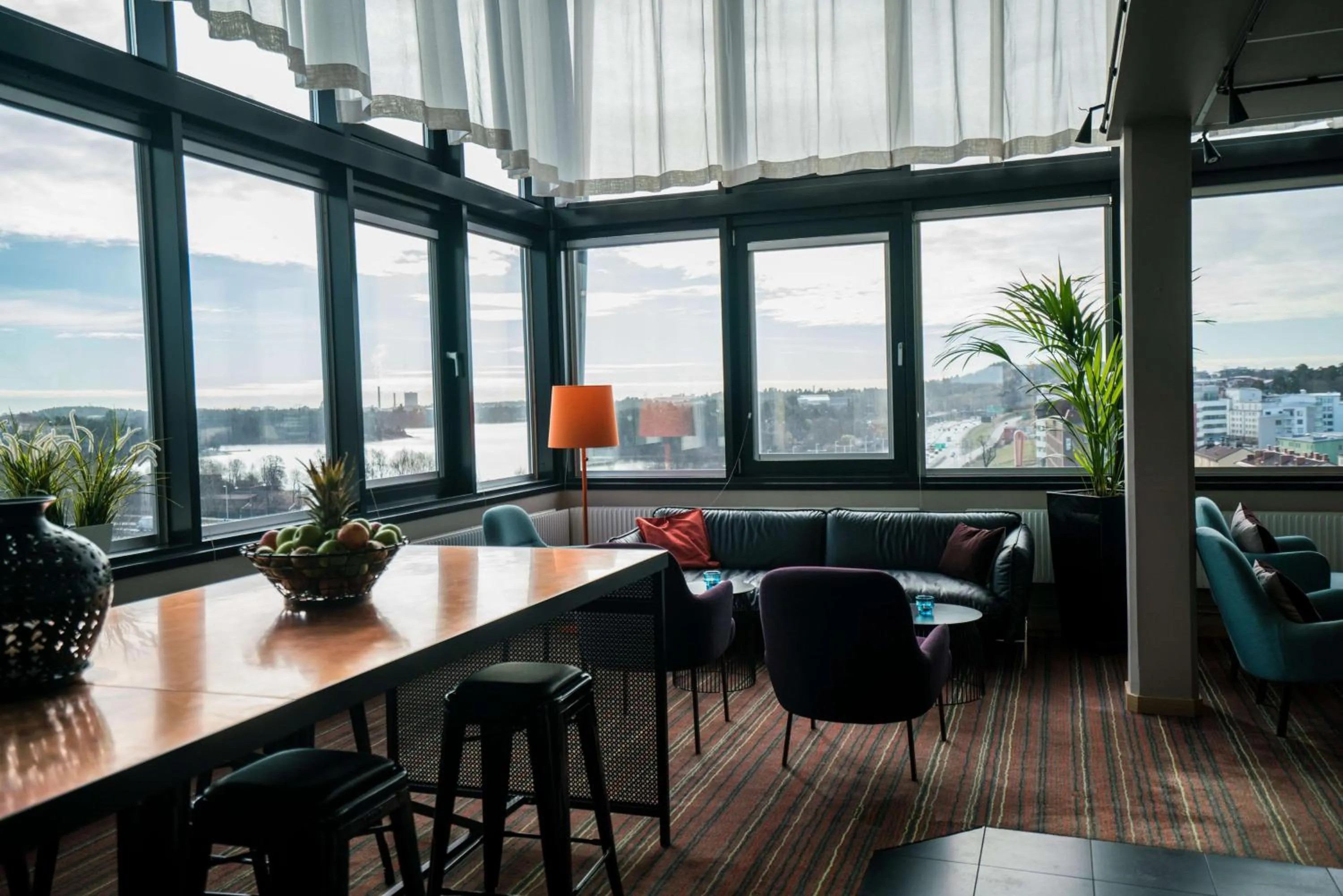 Lobby or reception in Scandic Järva Krog