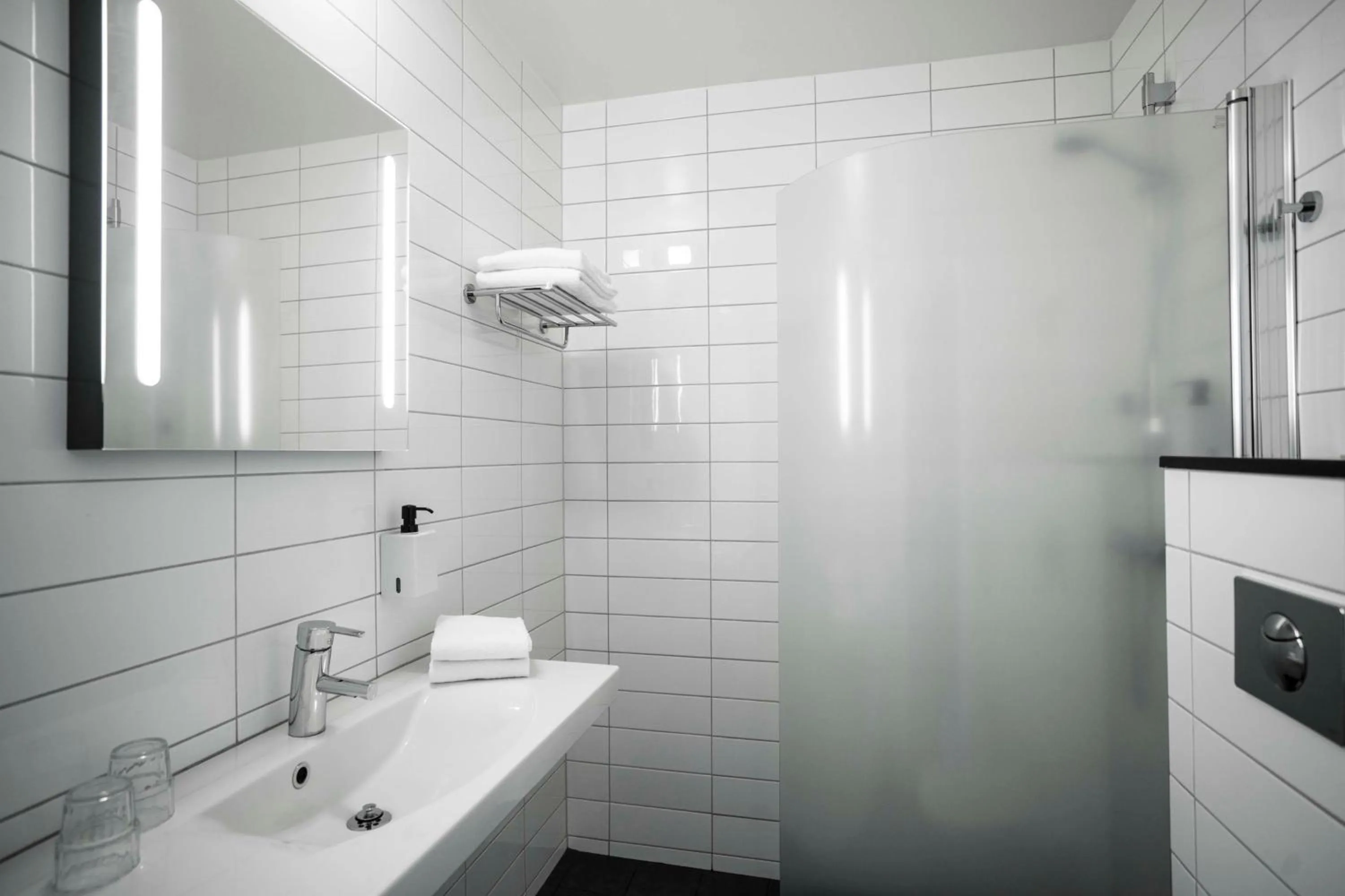 Bedroom in Scandic Järva Krog