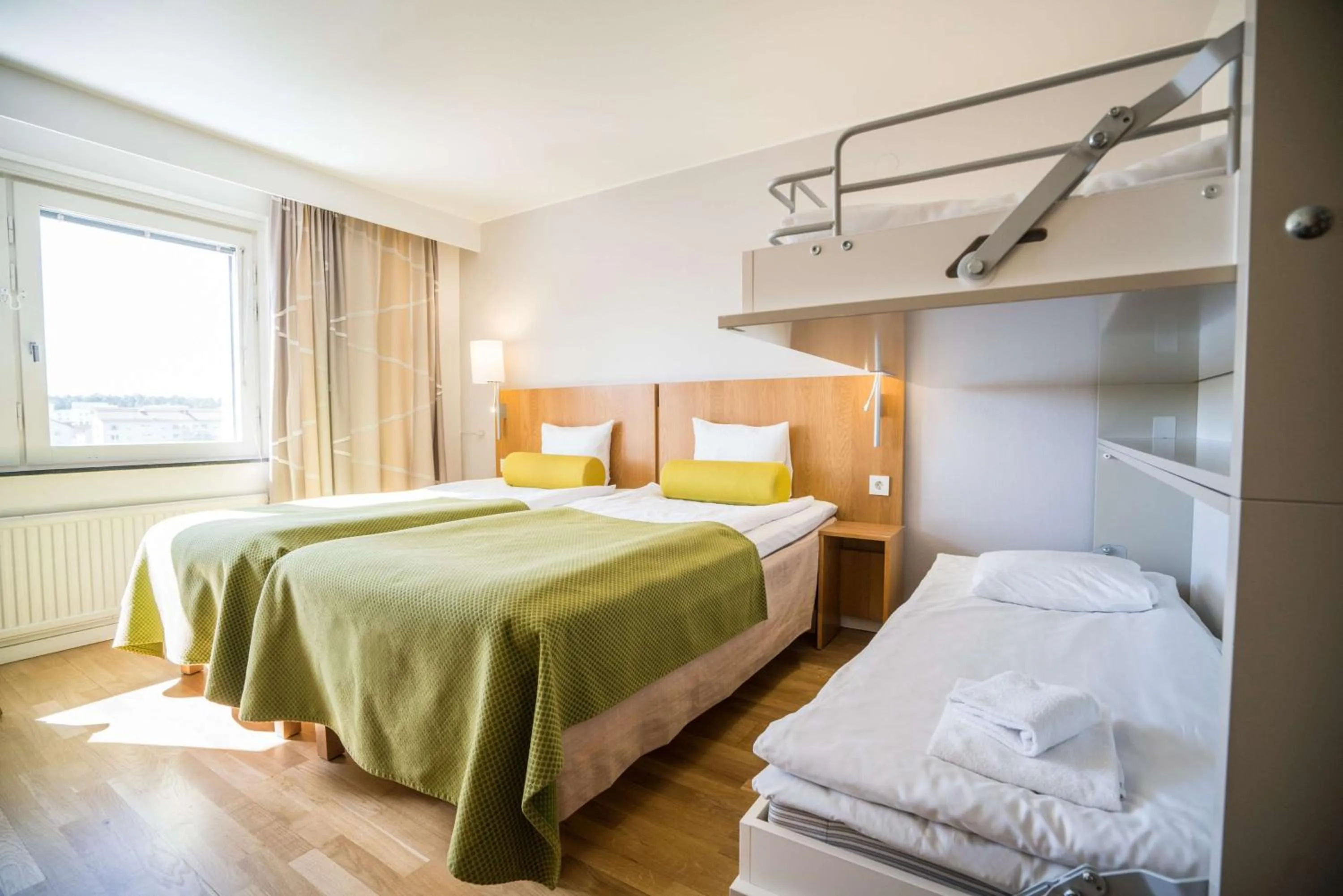 Photo of the whole room, Bed in Scandic Järva Krog