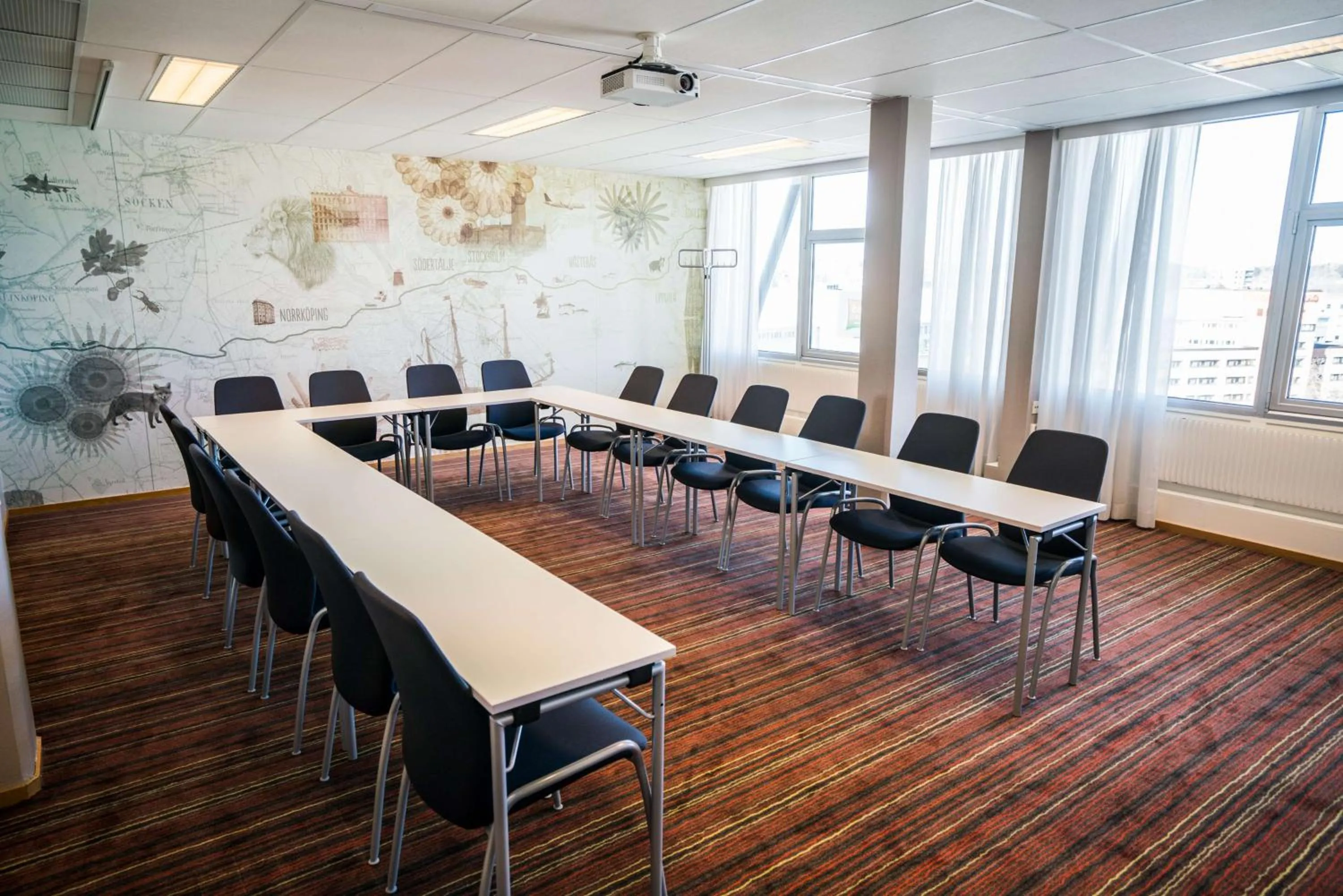Meeting/conference room in Scandic Järva Krog