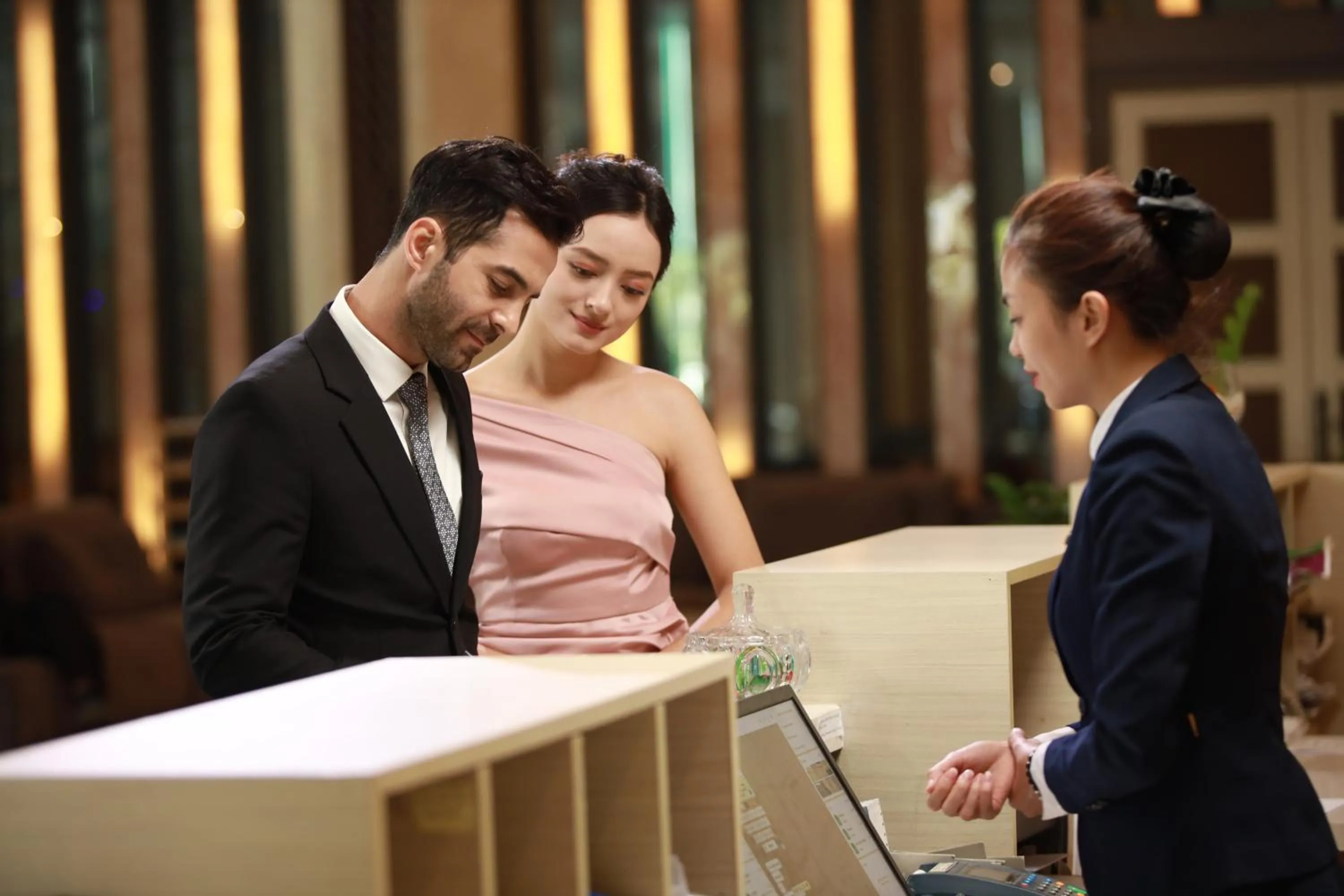 Lobby or reception in Central Hotel Thanh Hoa