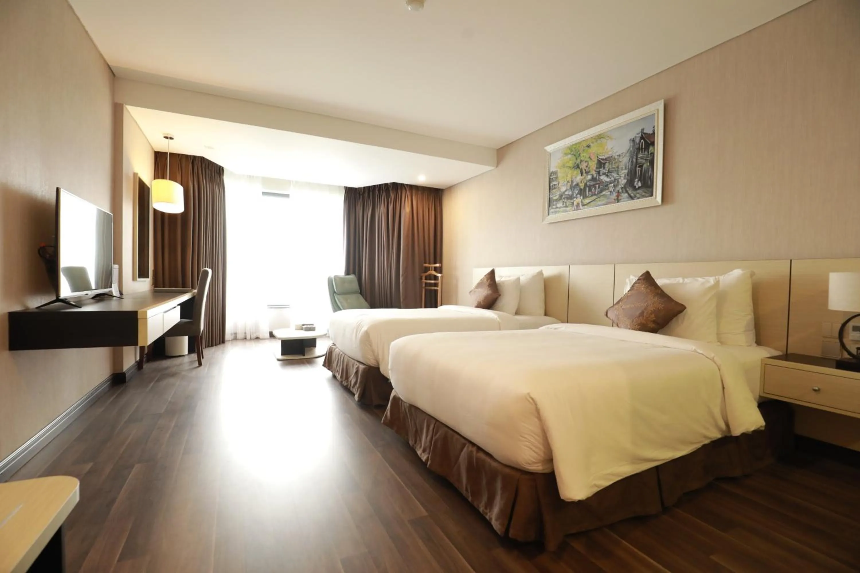 Bed in Central Hotel Thanh Hoa