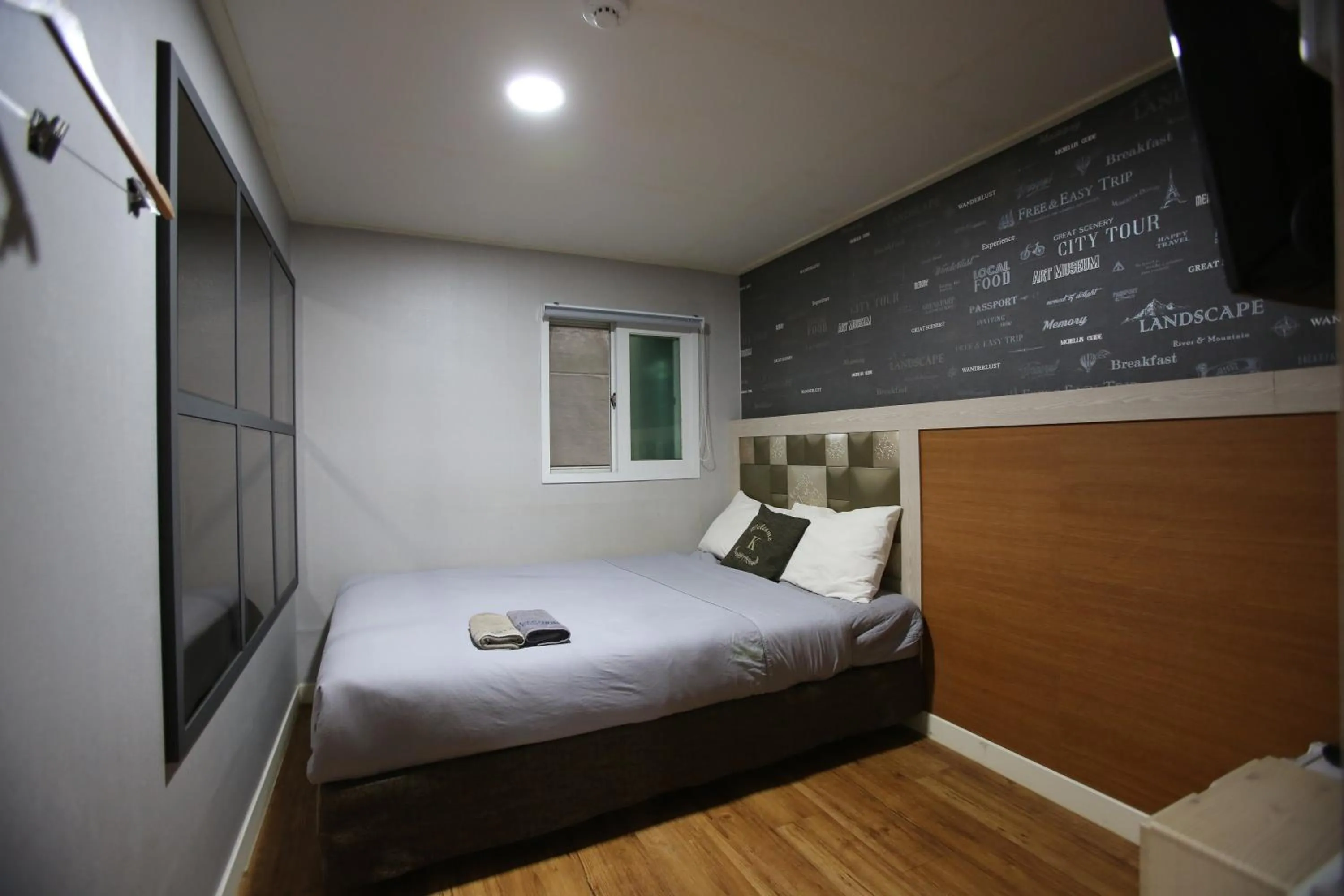 Bed in K-Guesthouse Seomyeon 1