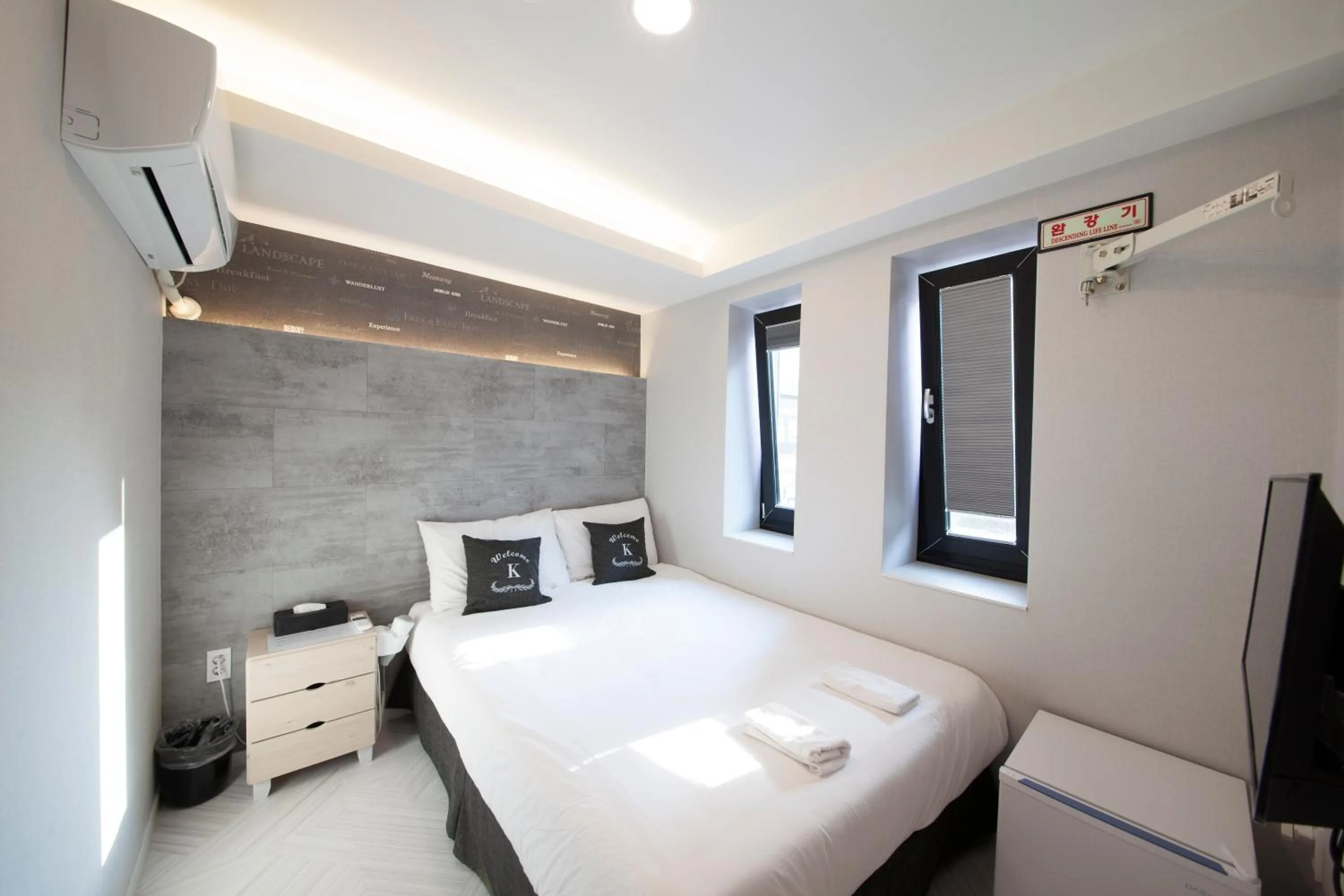 Bed in K-Guesthouse Seomyeon 1