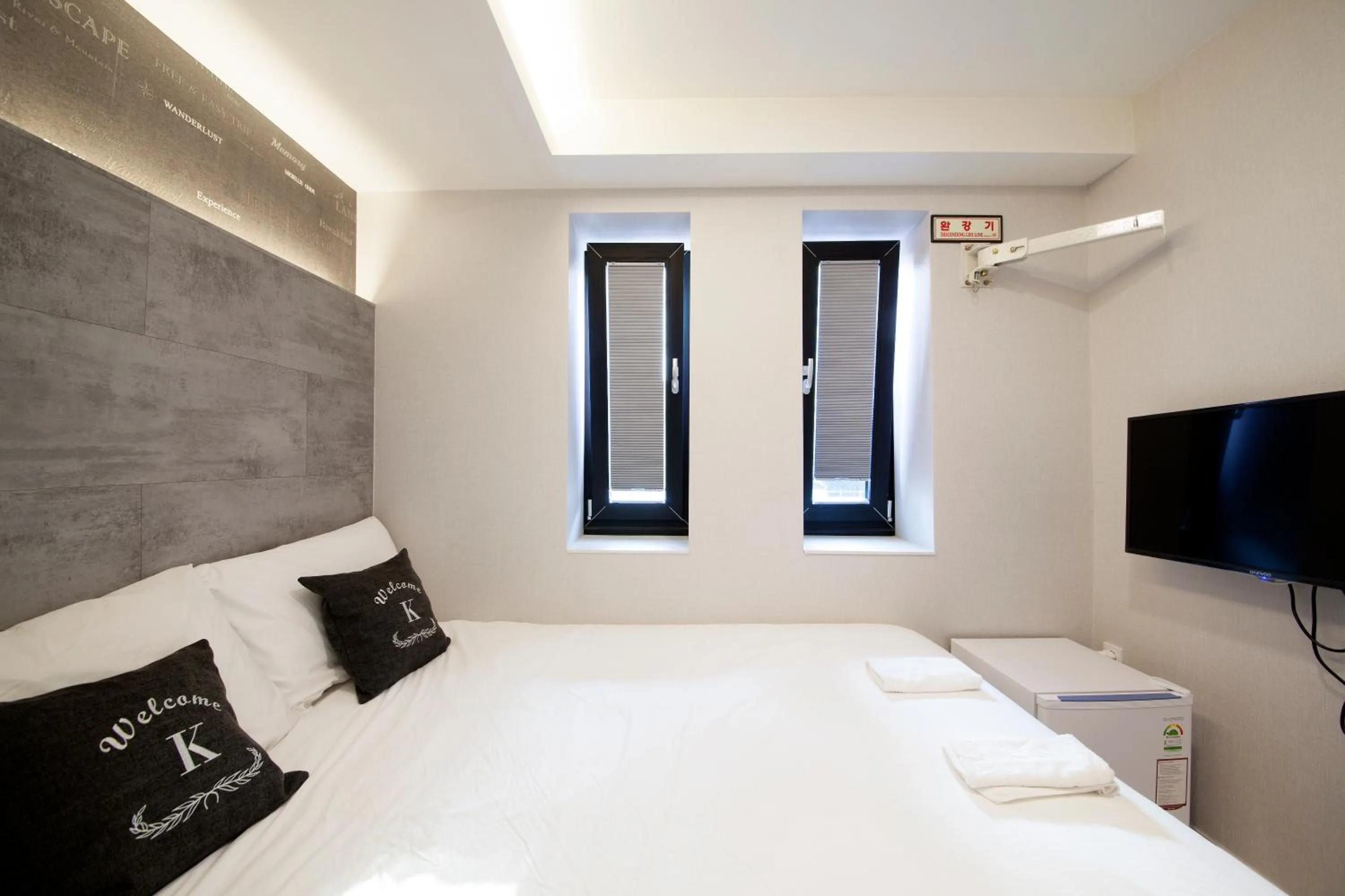 Bed in K-Guesthouse Seomyeon 1