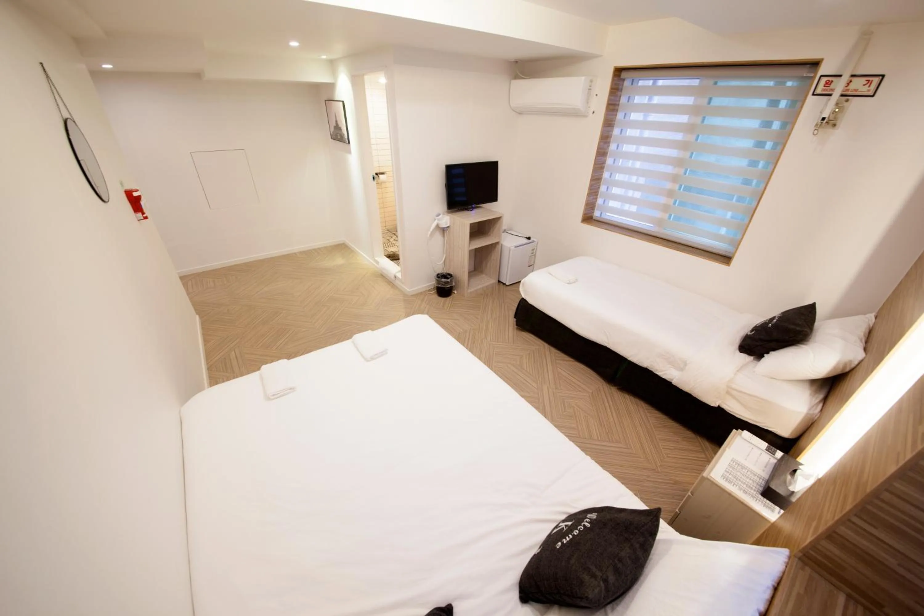 Bed in K-Guesthouse Seomyeon 1