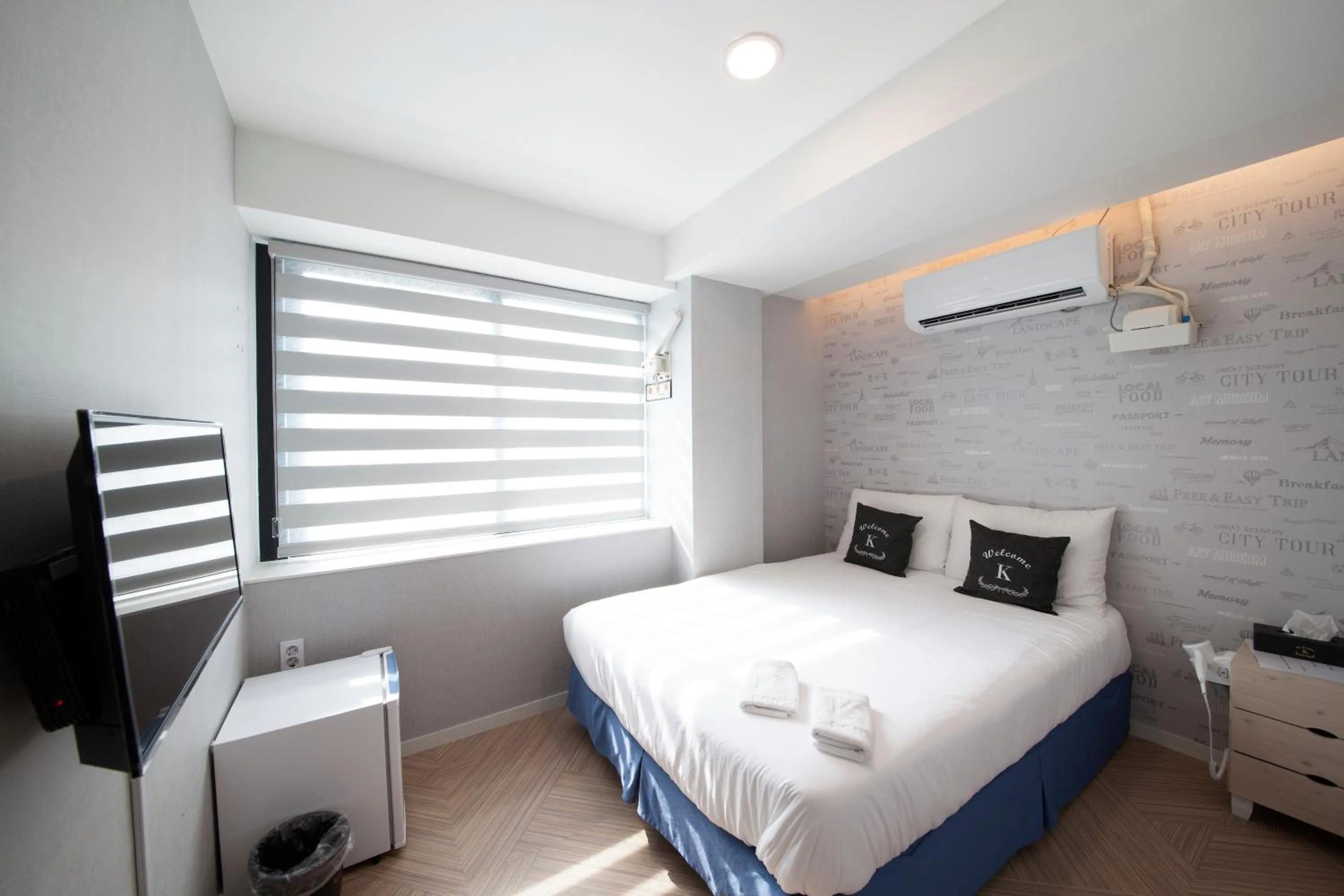 Bed in K-Guesthouse Seomyeon 1