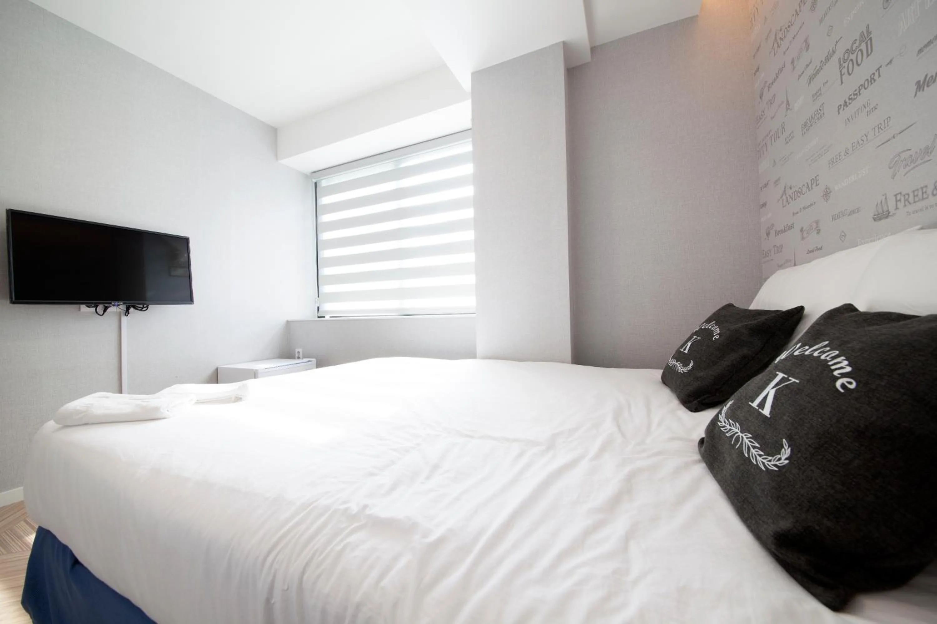 Bed in K-Guesthouse Seomyeon 1