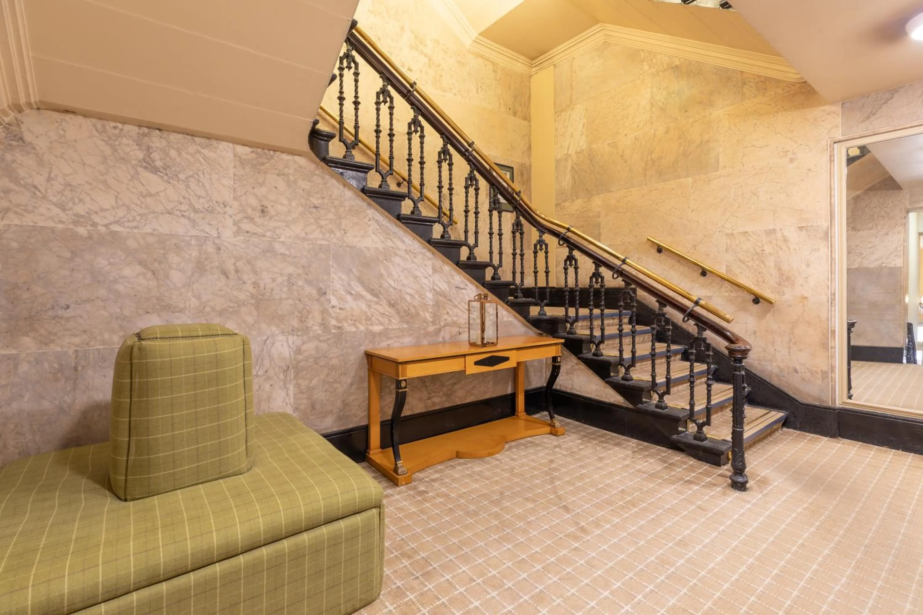 Seating area in The Sir Thomas Hotel