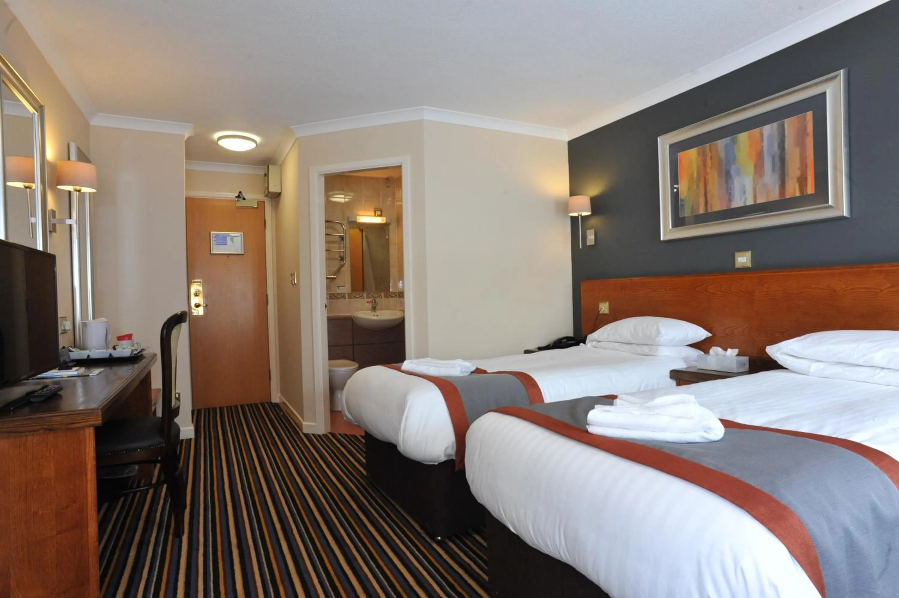 Bedroom, Bed in Weathervane Hotel by Greene King Inns