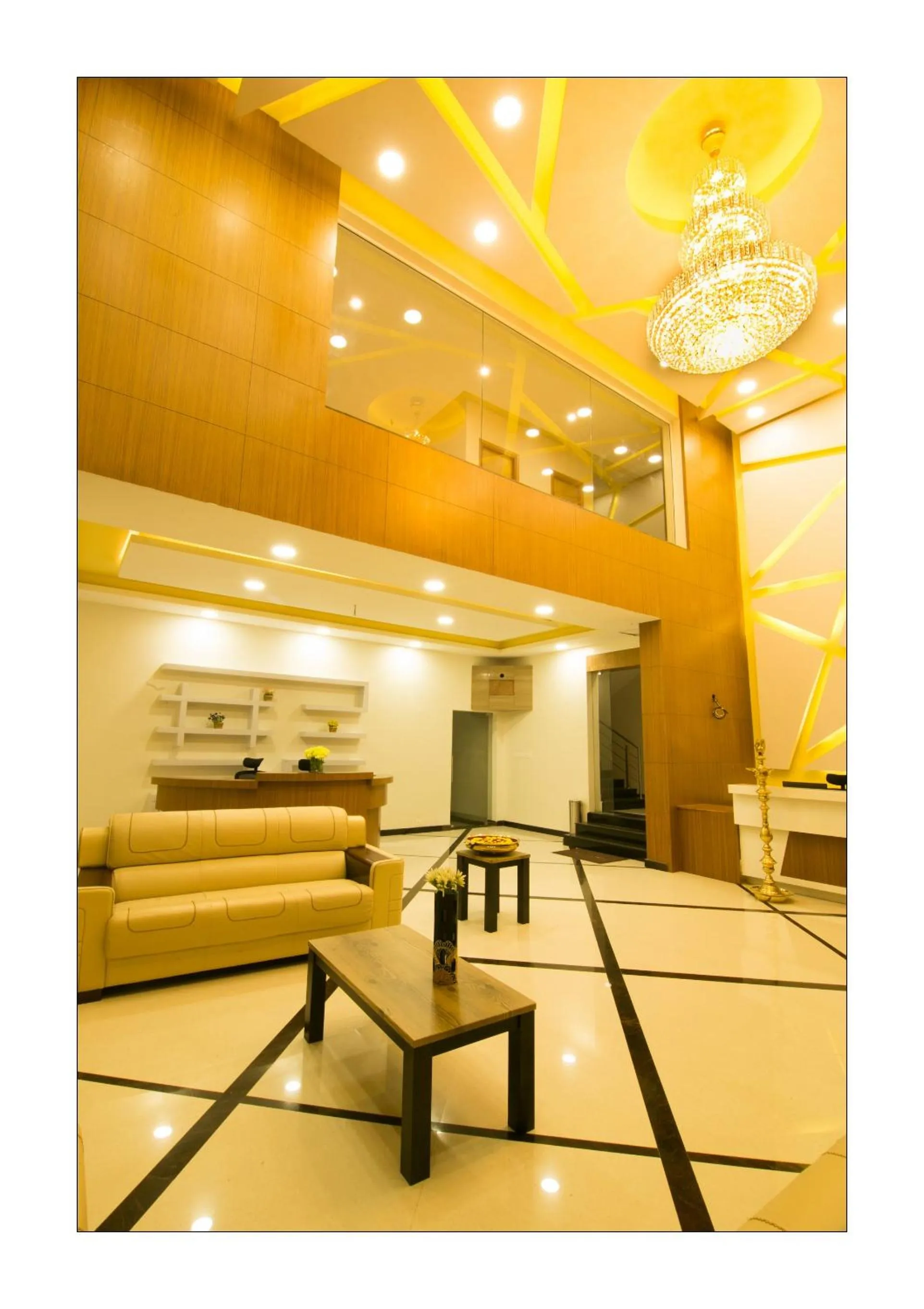 Lobby or reception in Hotel Ashoka