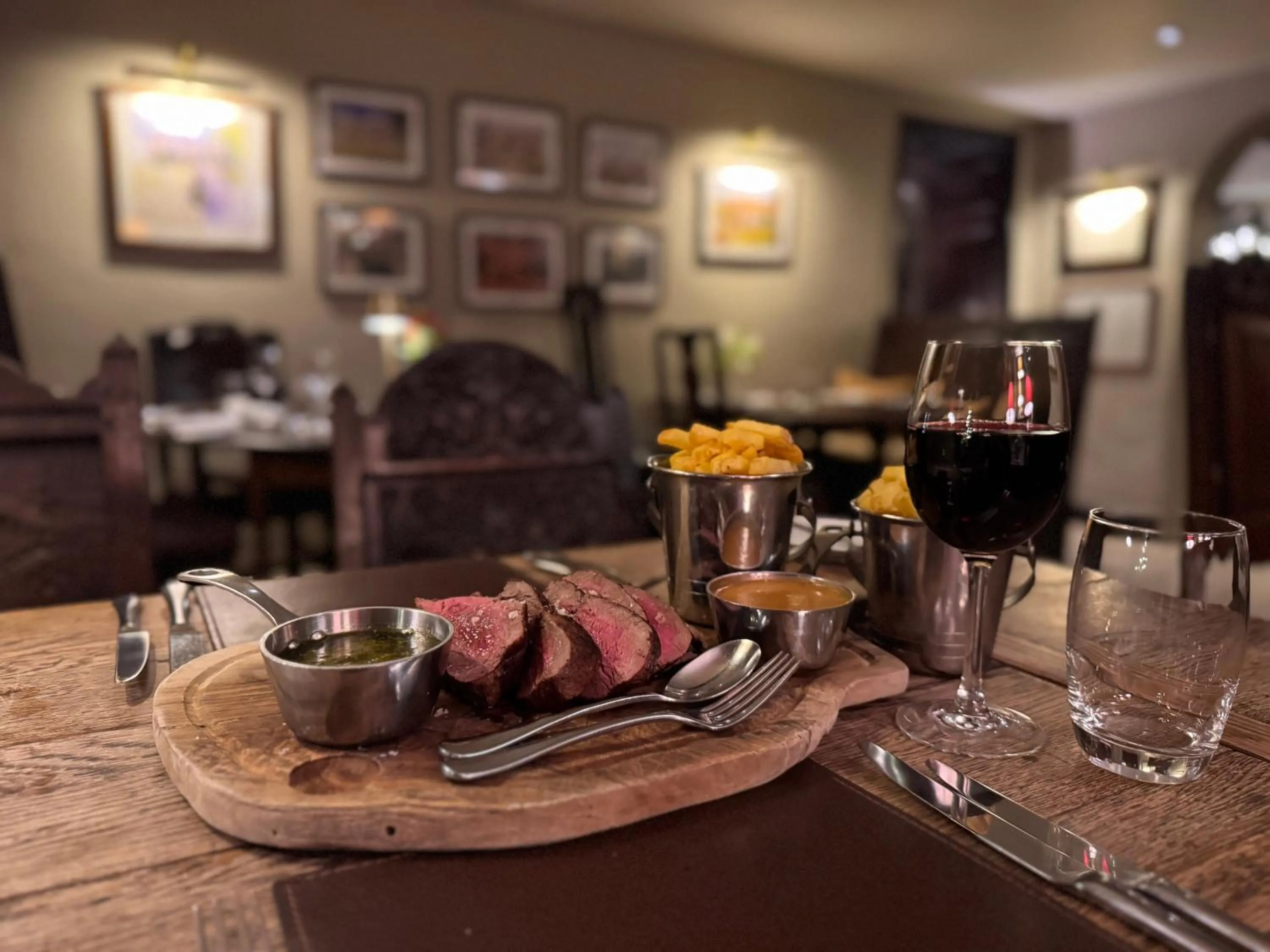 Restaurant/places to eat in Holdsworth House Hotel
