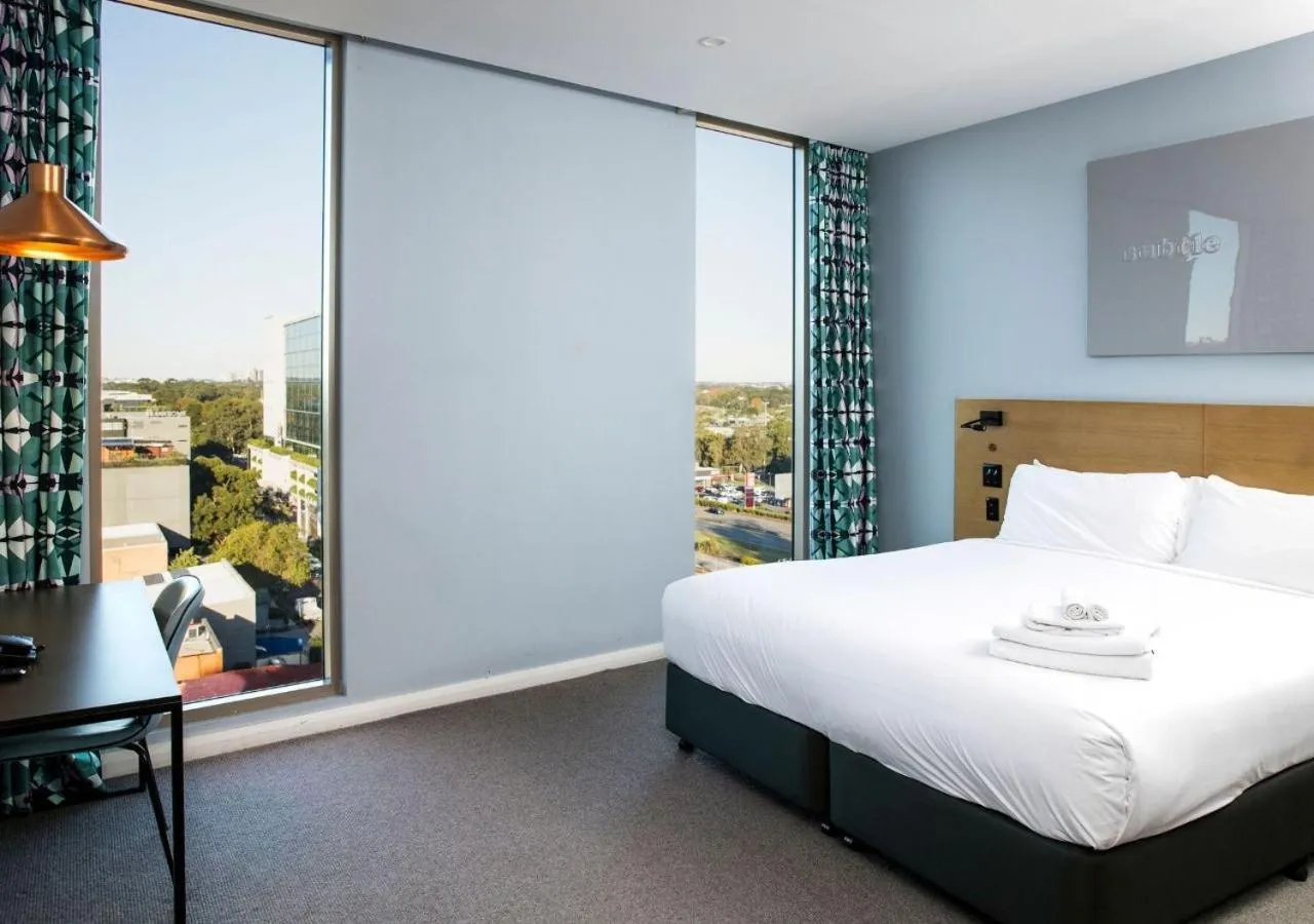 Bedroom, Bed in Citadines Connect Sydney Airport