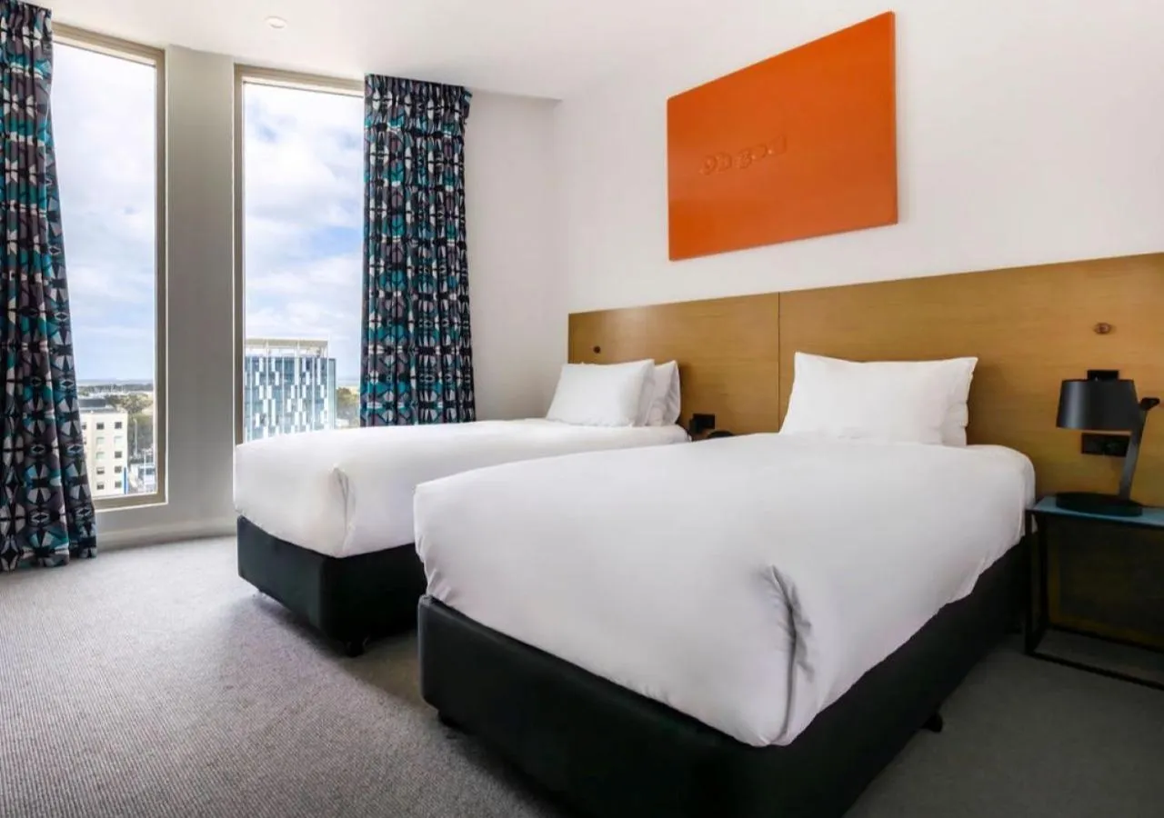 Bedroom, Bed in Citadines Connect Sydney Airport