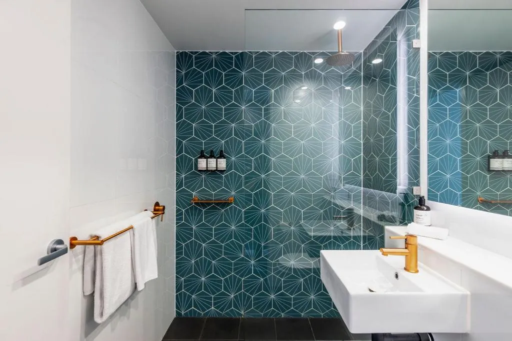 Bathroom in Citadines Connect Sydney Airport
