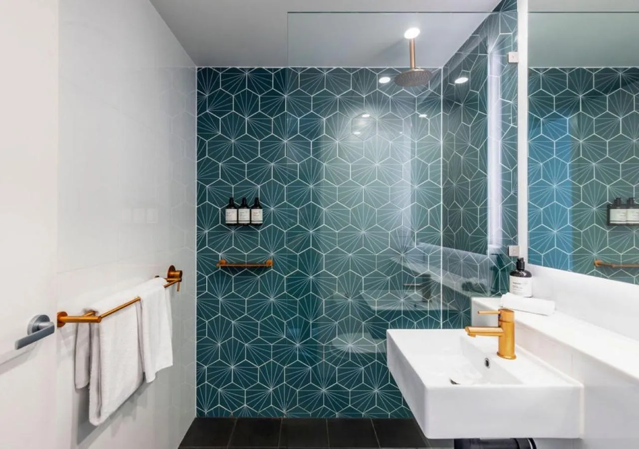 Bathroom in Citadines Connect Sydney Airport