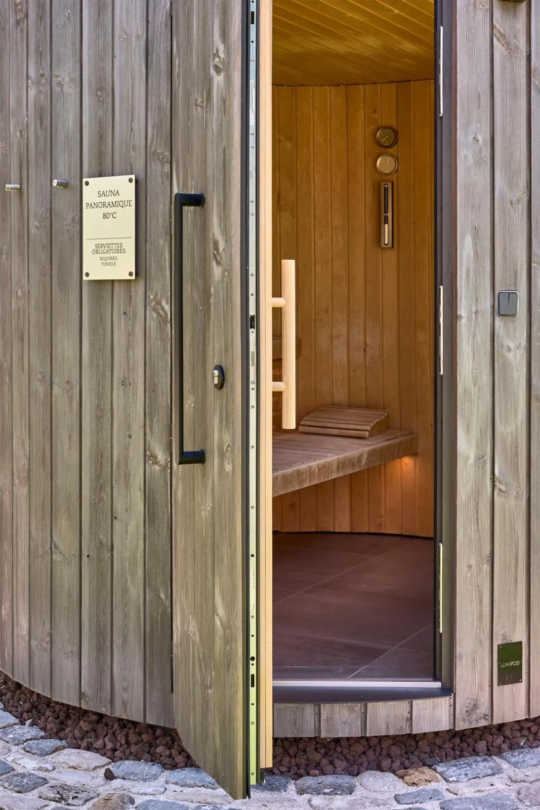 Sauna in Maison Zugno Hôtel & Spa