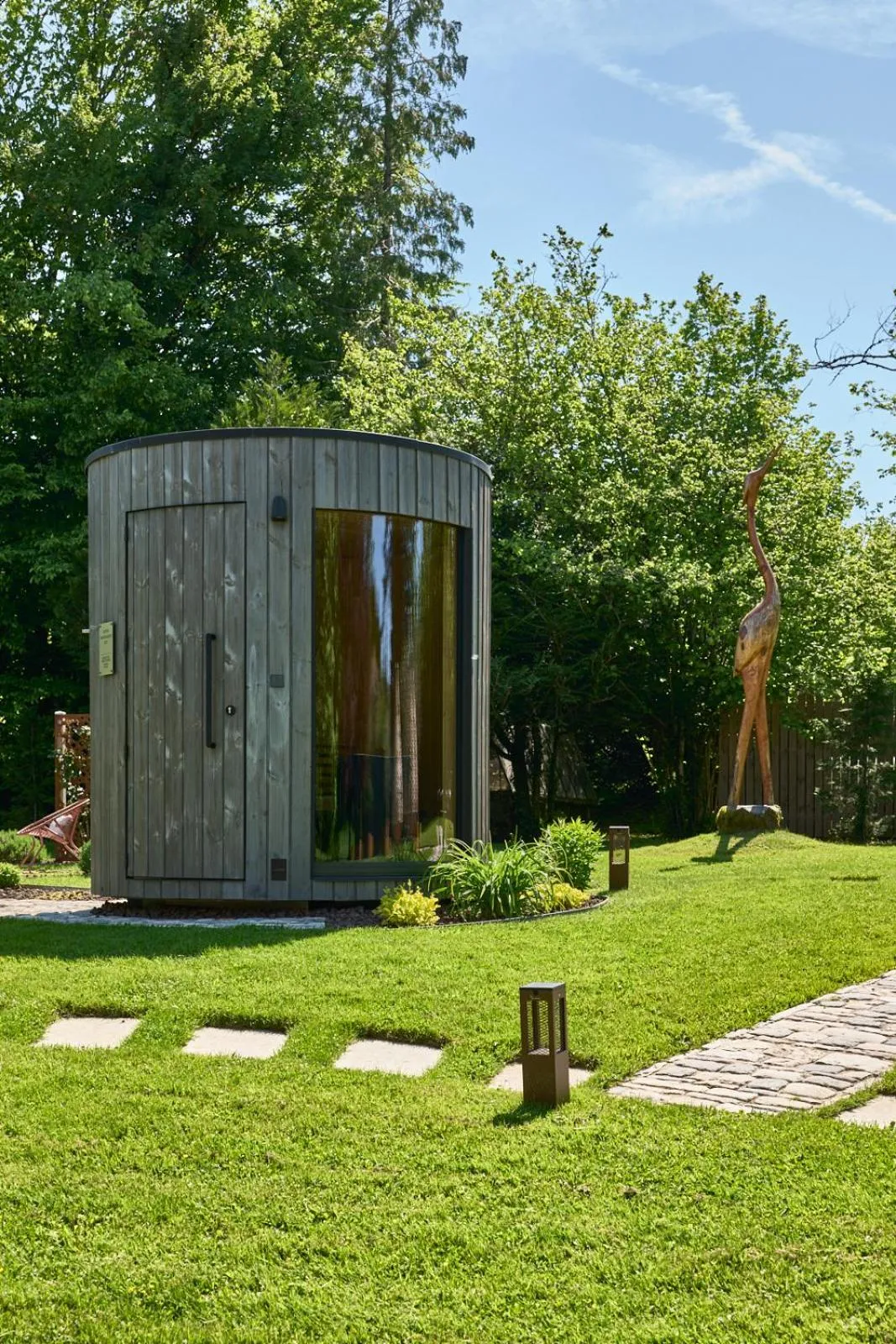 Sauna in Maison Zugno Hôtel & Spa