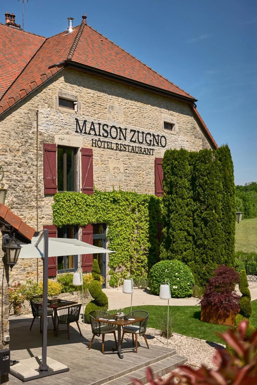 Patio in Maison Zugno Hôtel & Spa
