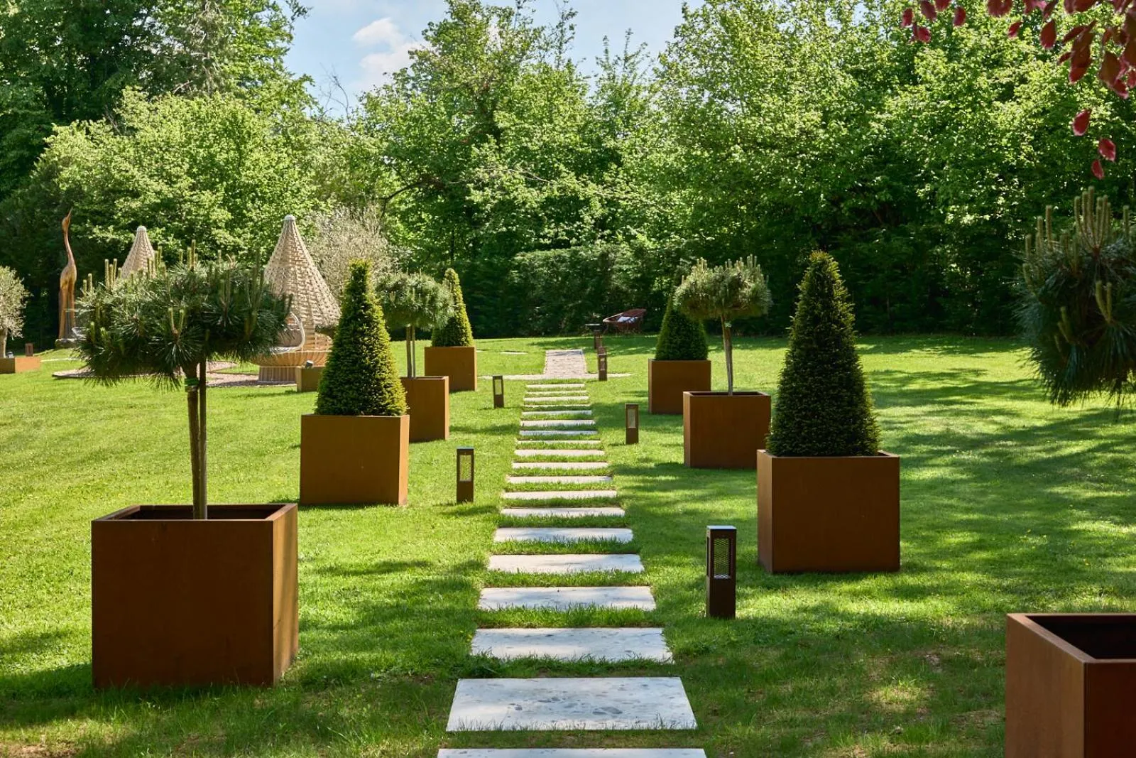 Garden in Maison Zugno Hôtel & Spa