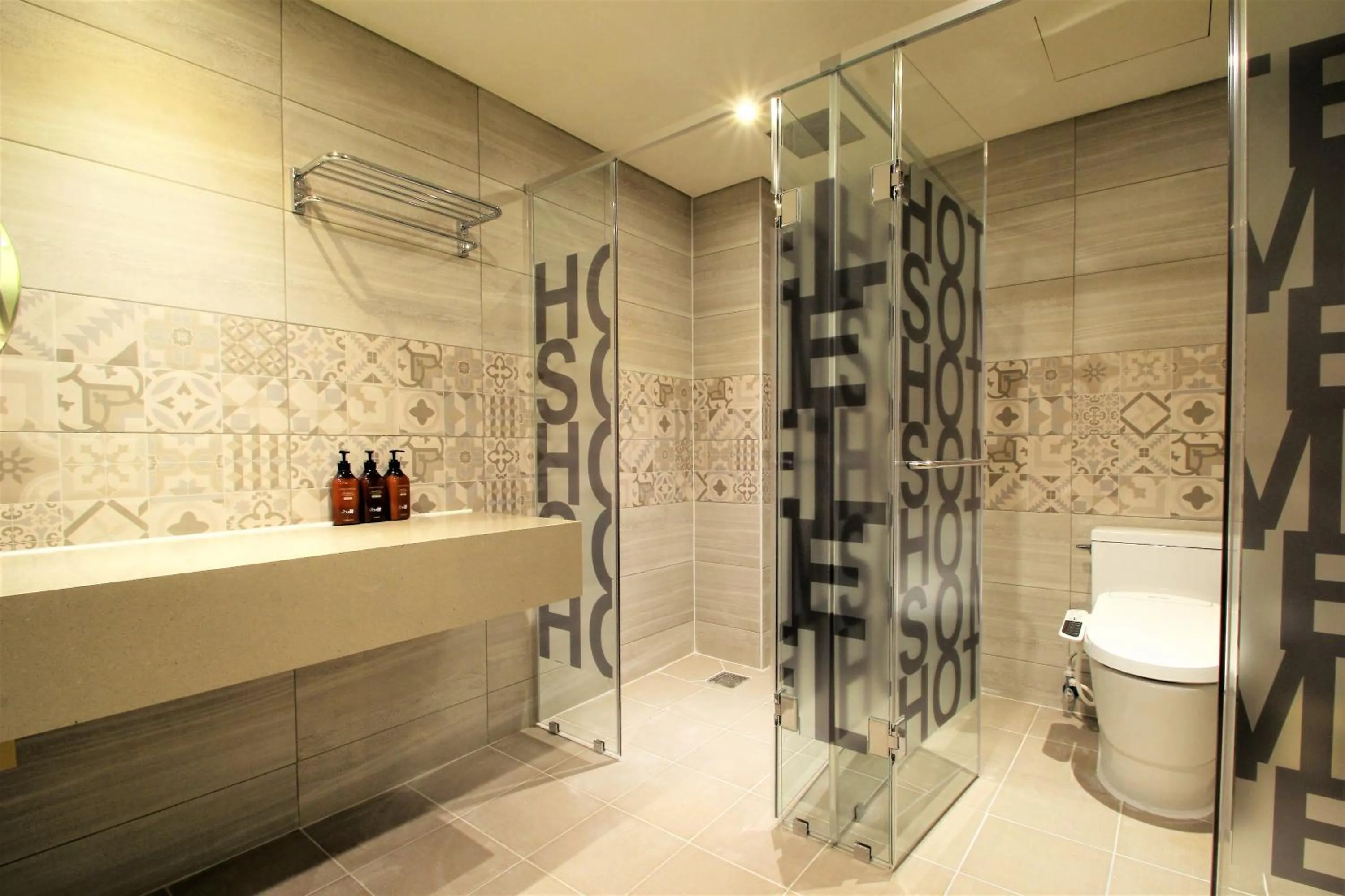 Toilet, Bathroom in Some Hotel