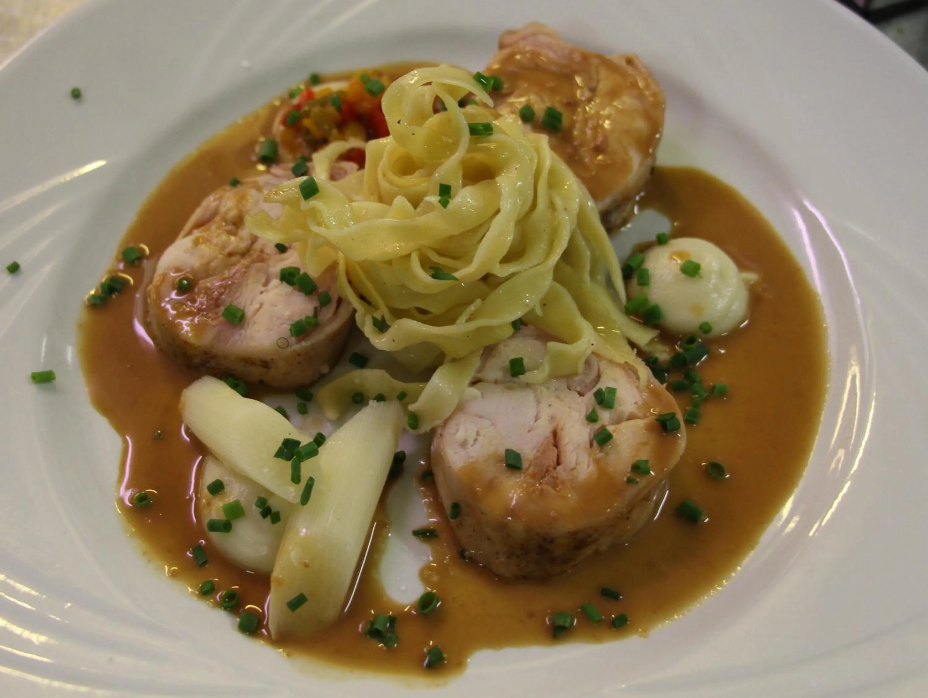 Food close-up in Auberge Des Mésanges