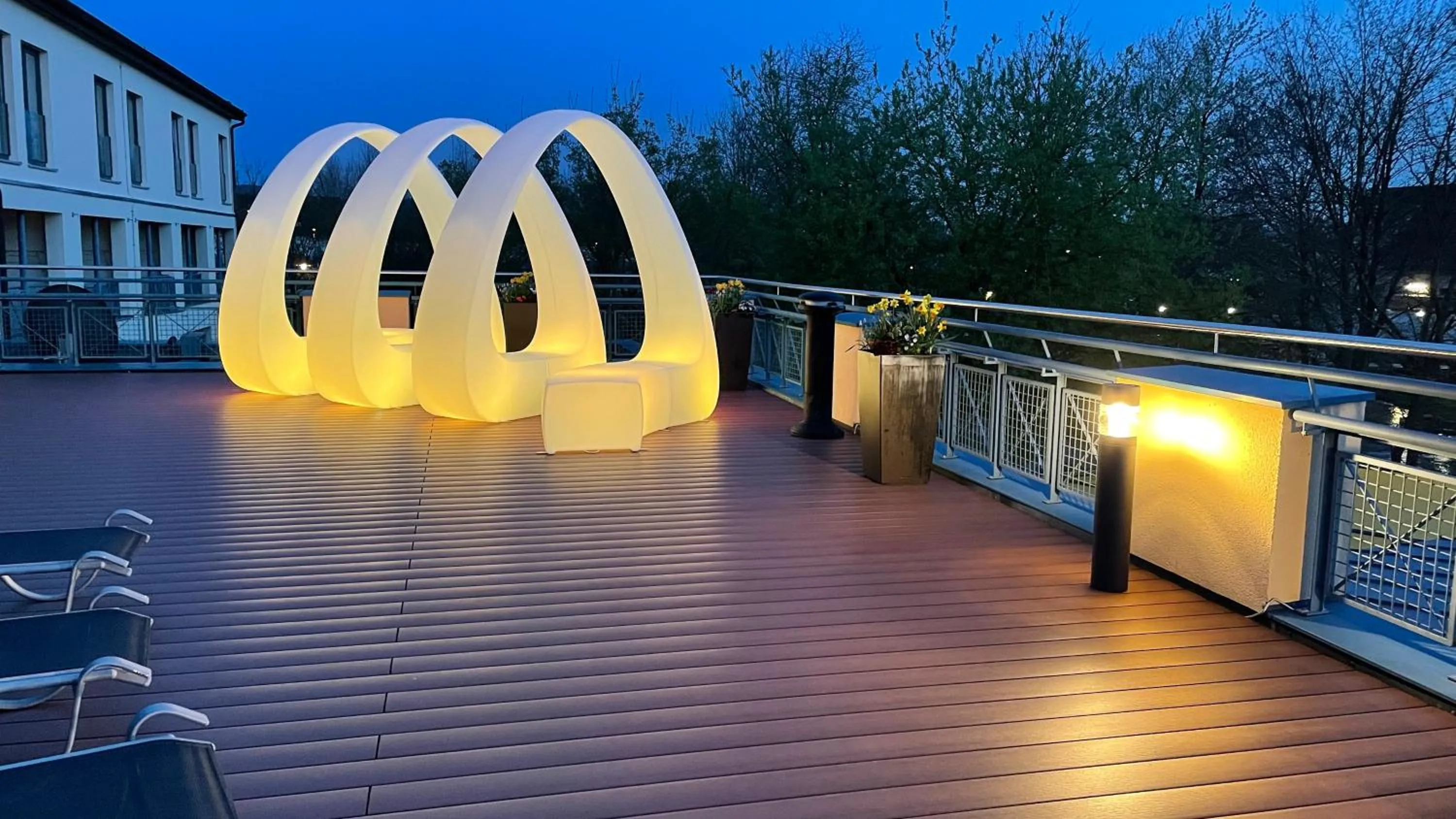 Balcony/Terrace in Best Western Plus Kurhotel an der Obermaintherme