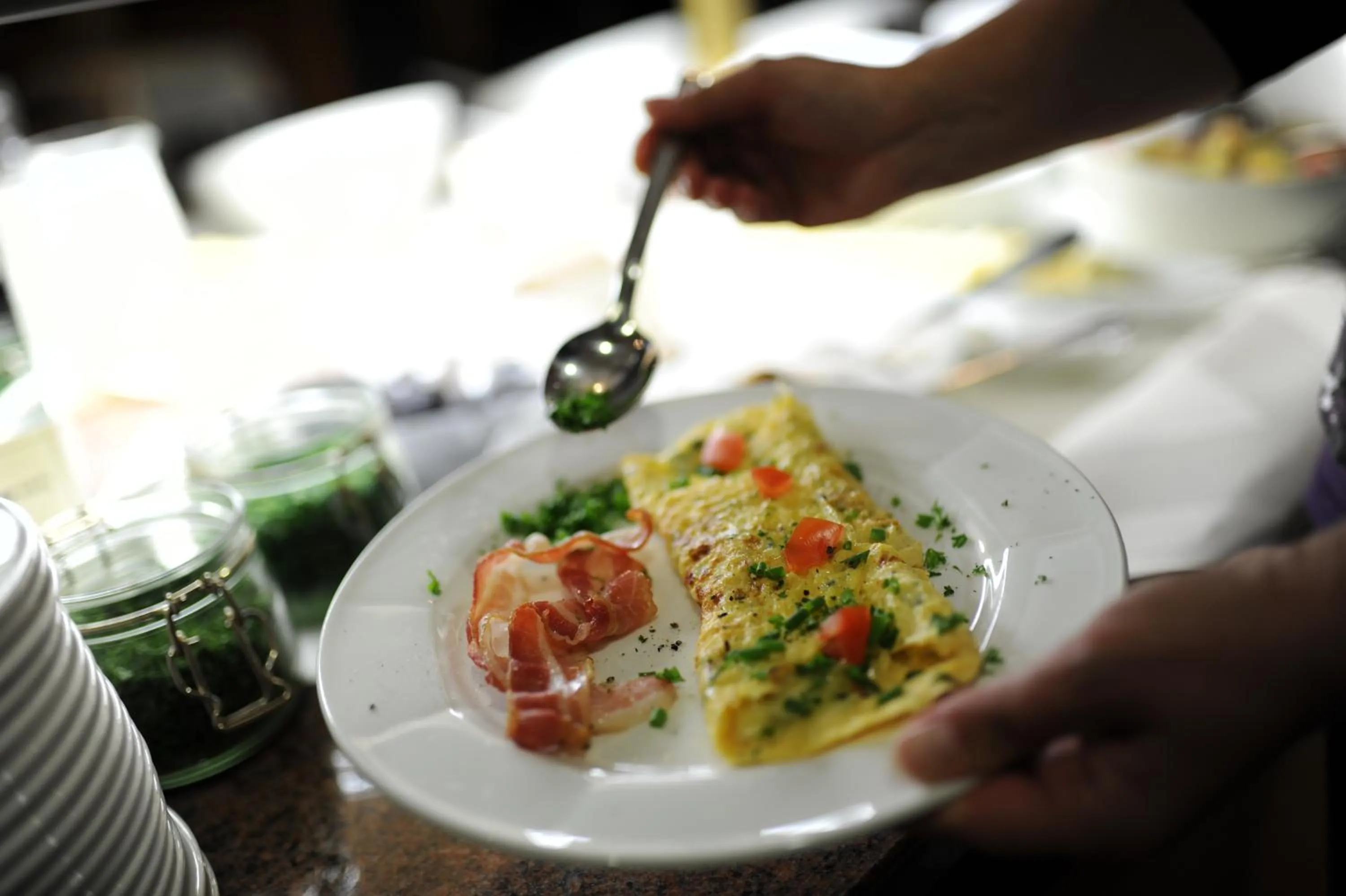Breakfast in Best Western Plus Kurhotel an der Obermaintherme