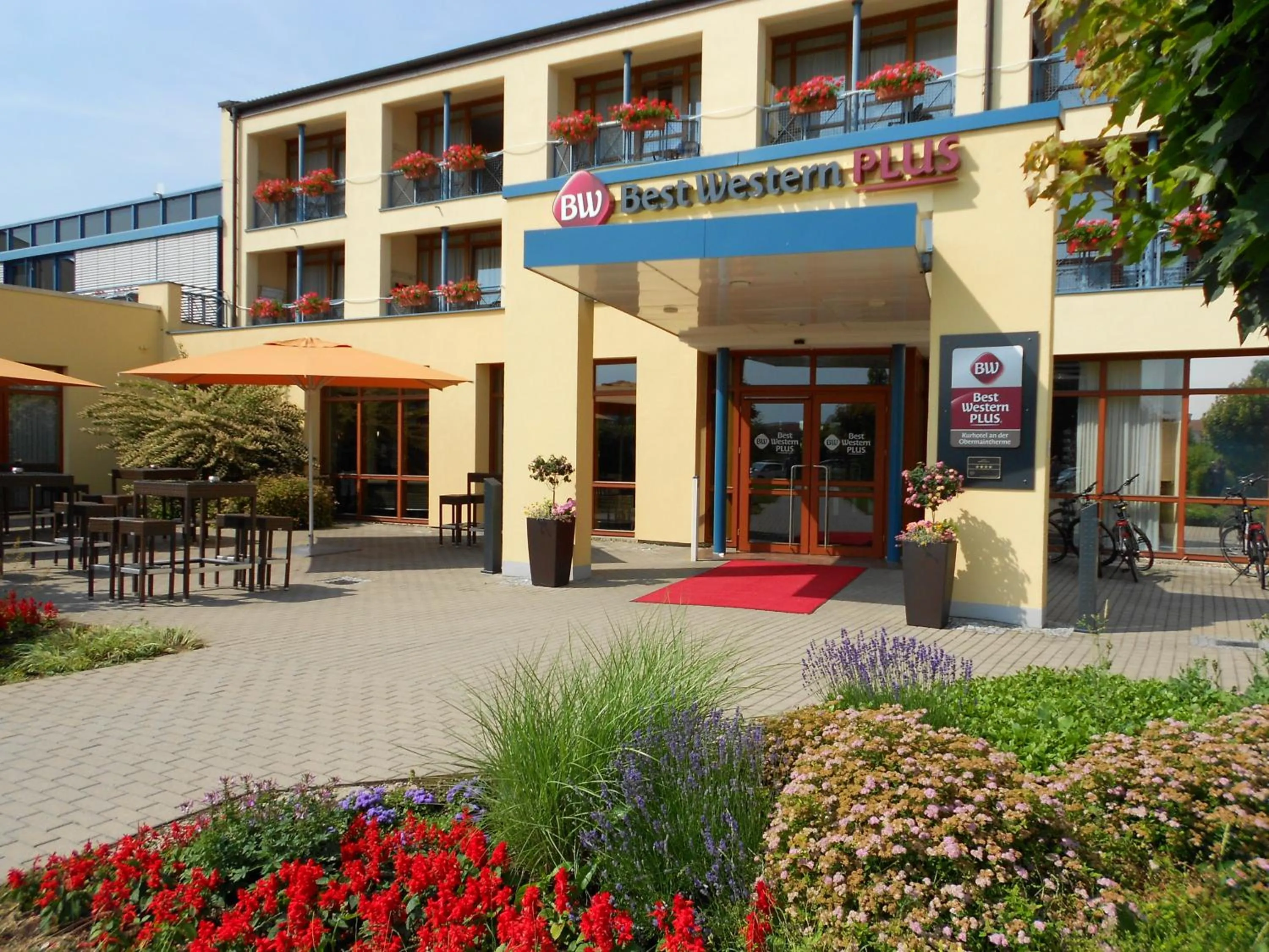Facade/entrance in Best Western Plus Kurhotel an der Obermaintherme