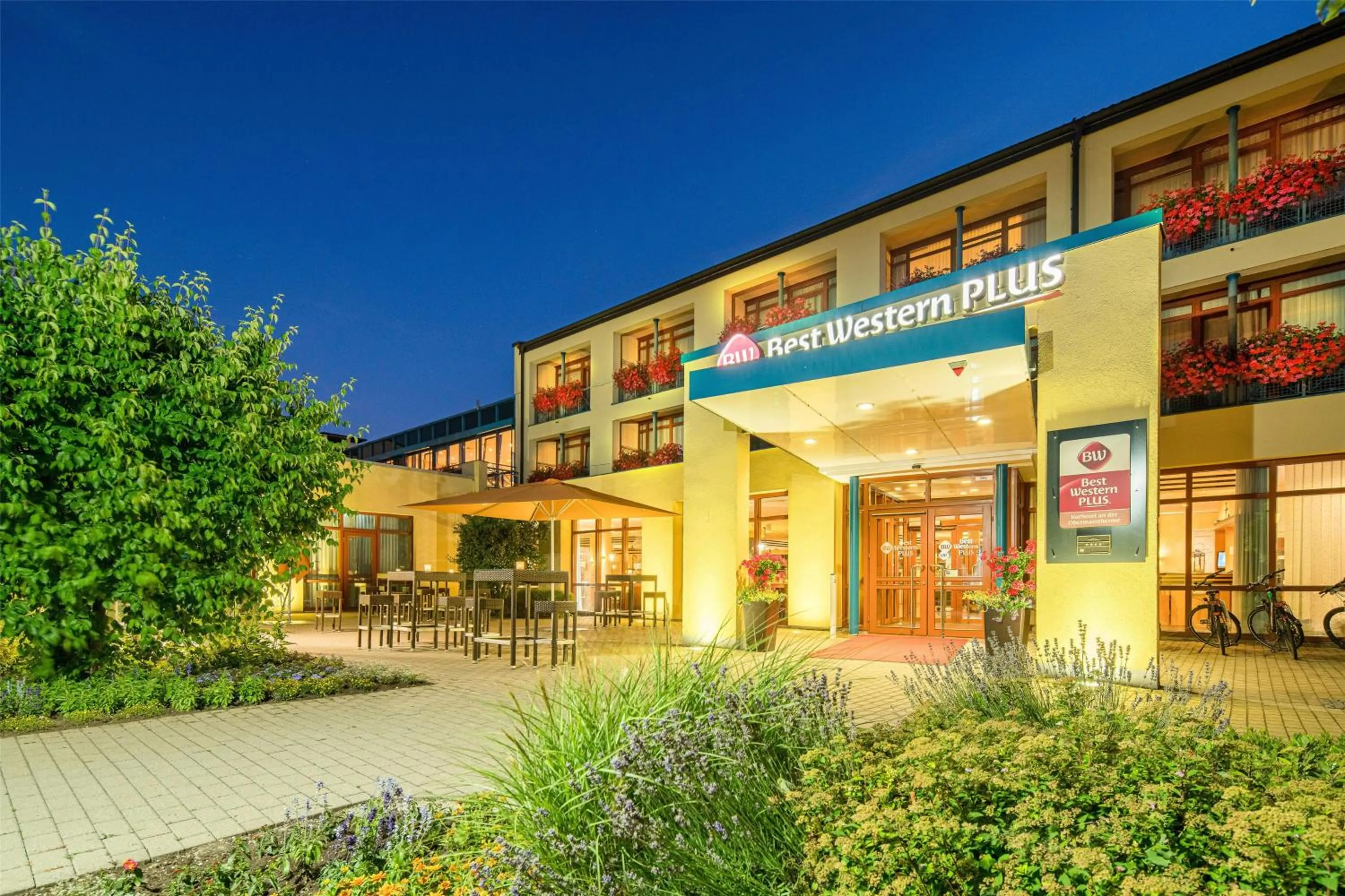 Property building in Best Western Plus Kurhotel an der Obermaintherme