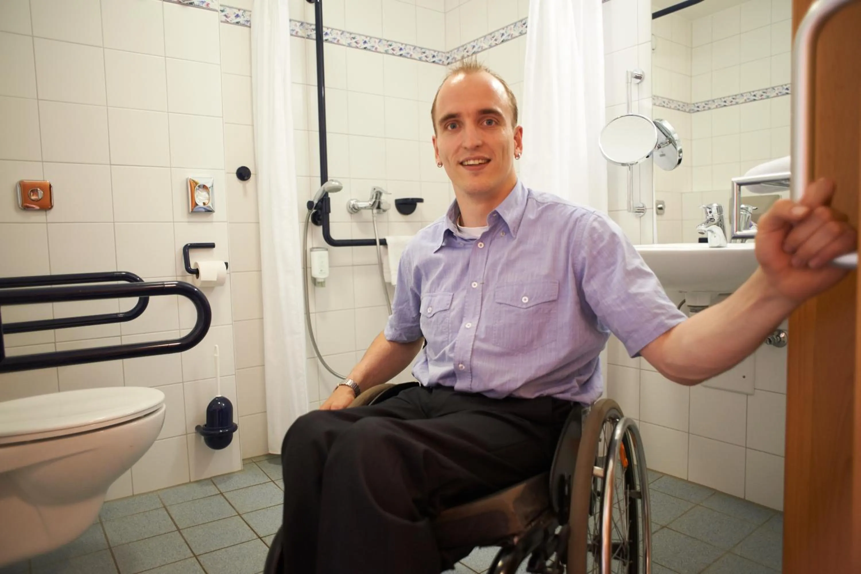 Bathroom in Best Western Plus Kurhotel an der Obermaintherme