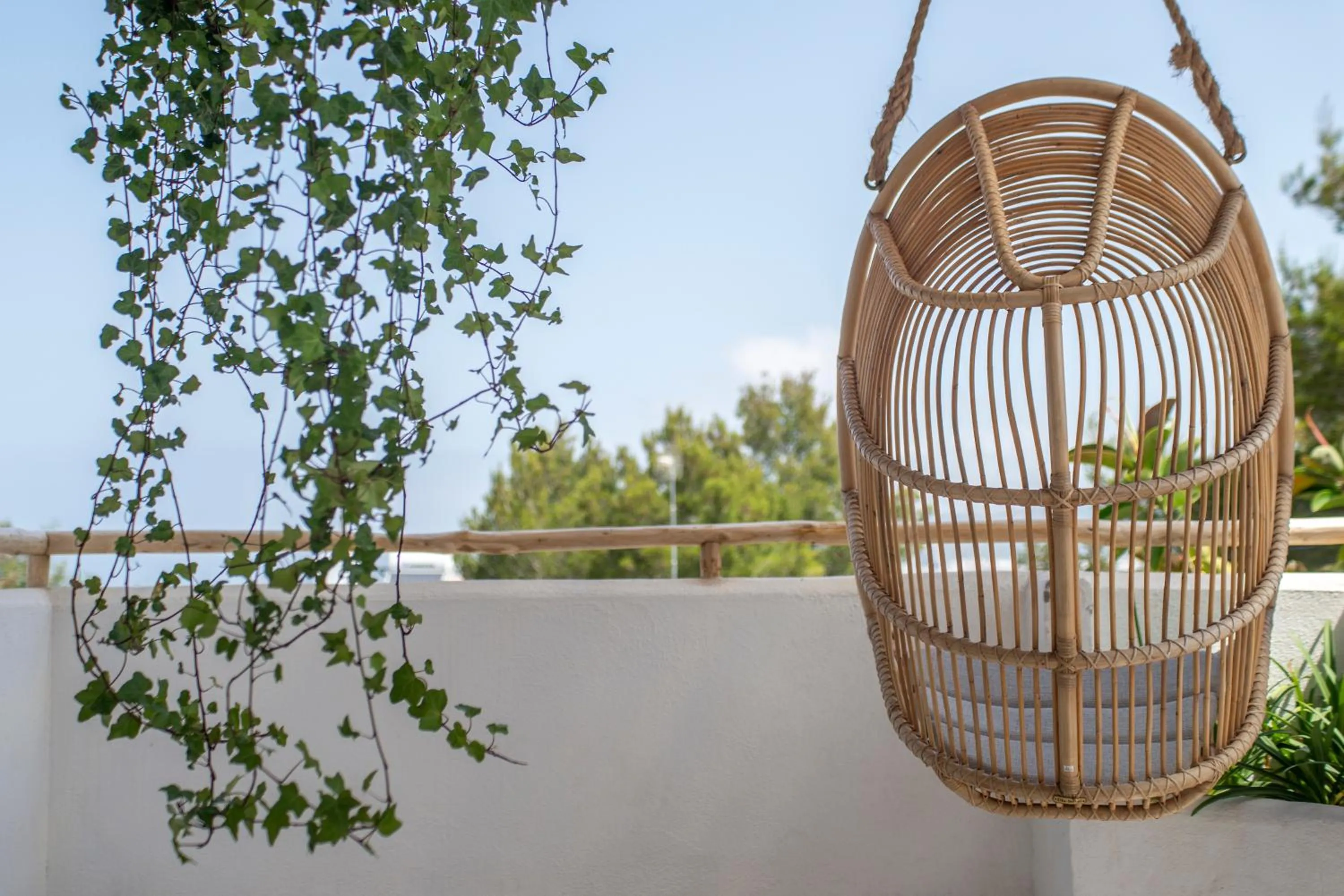 Balcony/Terrace in Hotel Boutique & Spa Las Mimosas Ibiza