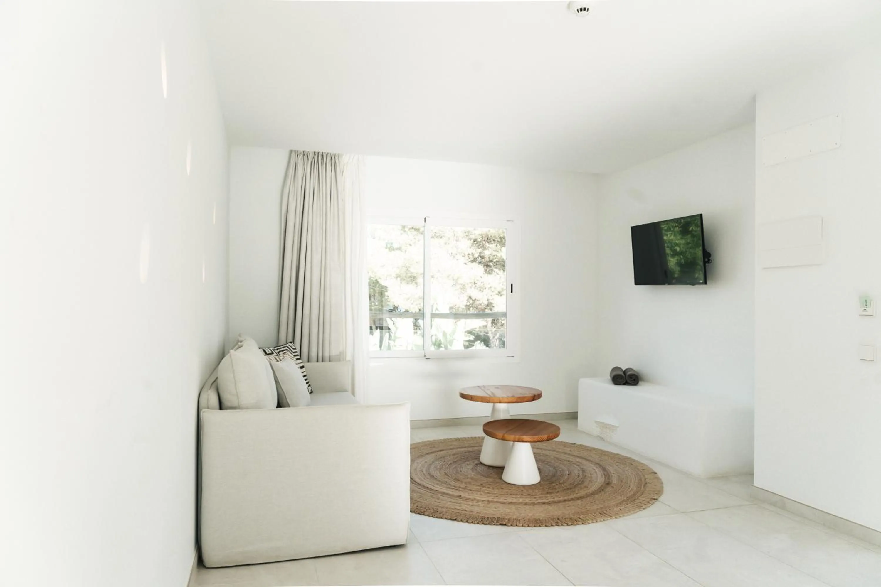 Living room in Hotel Boutique & Spa Las Mimosas Ibiza