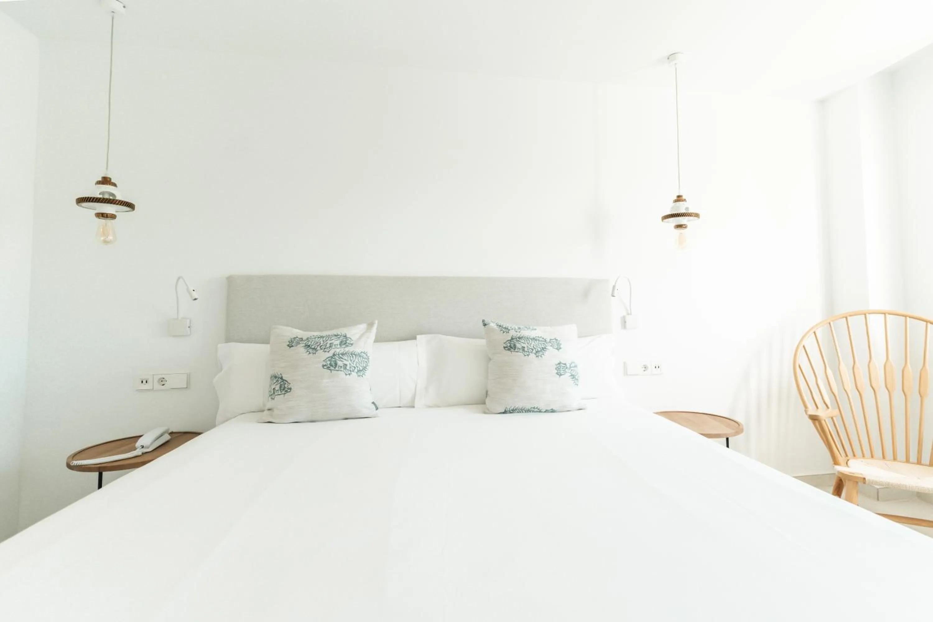 Bed in Hotel Boutique & Spa Las Mimosas Ibiza