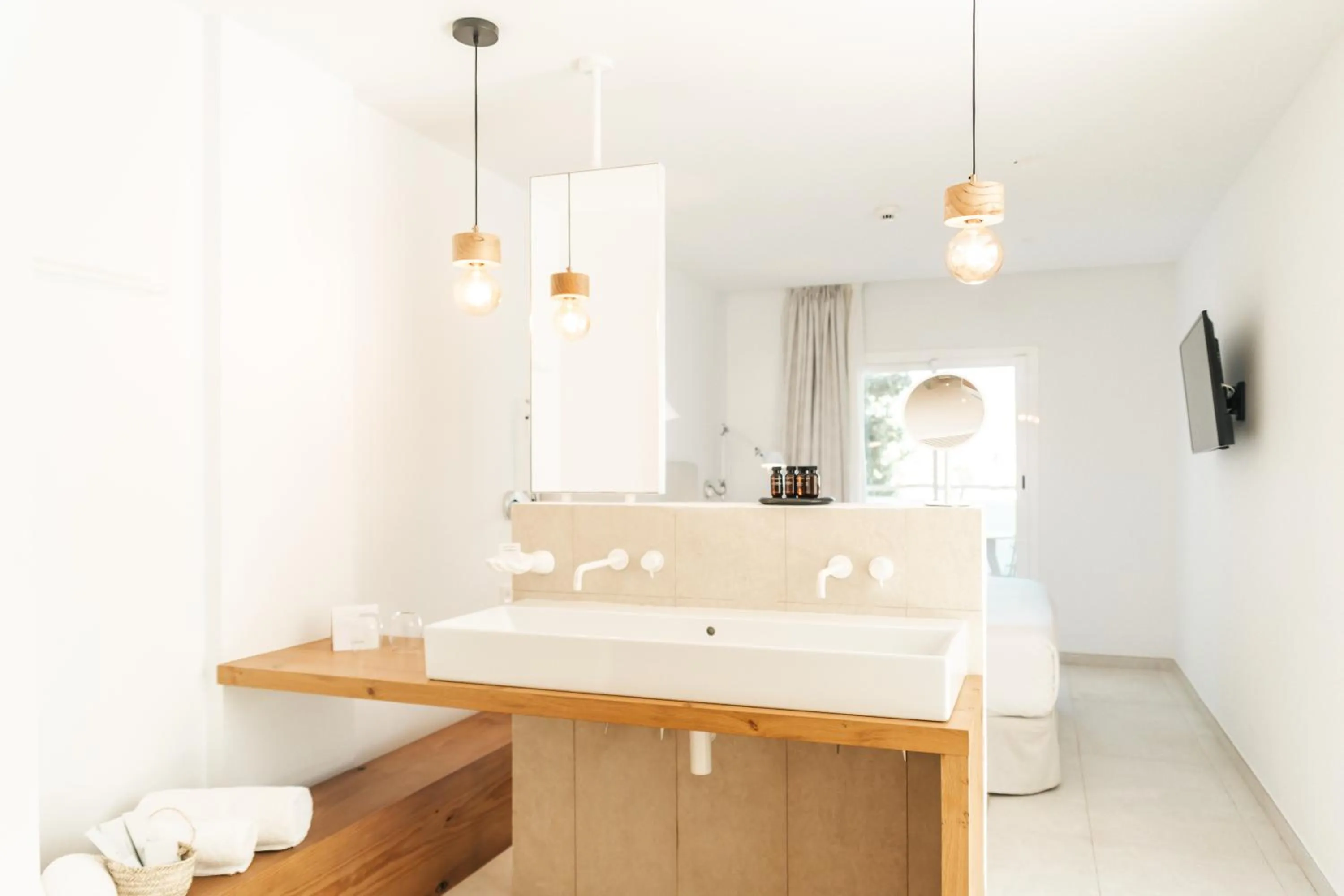 Bathroom in Hotel Boutique & Spa Las Mimosas Ibiza