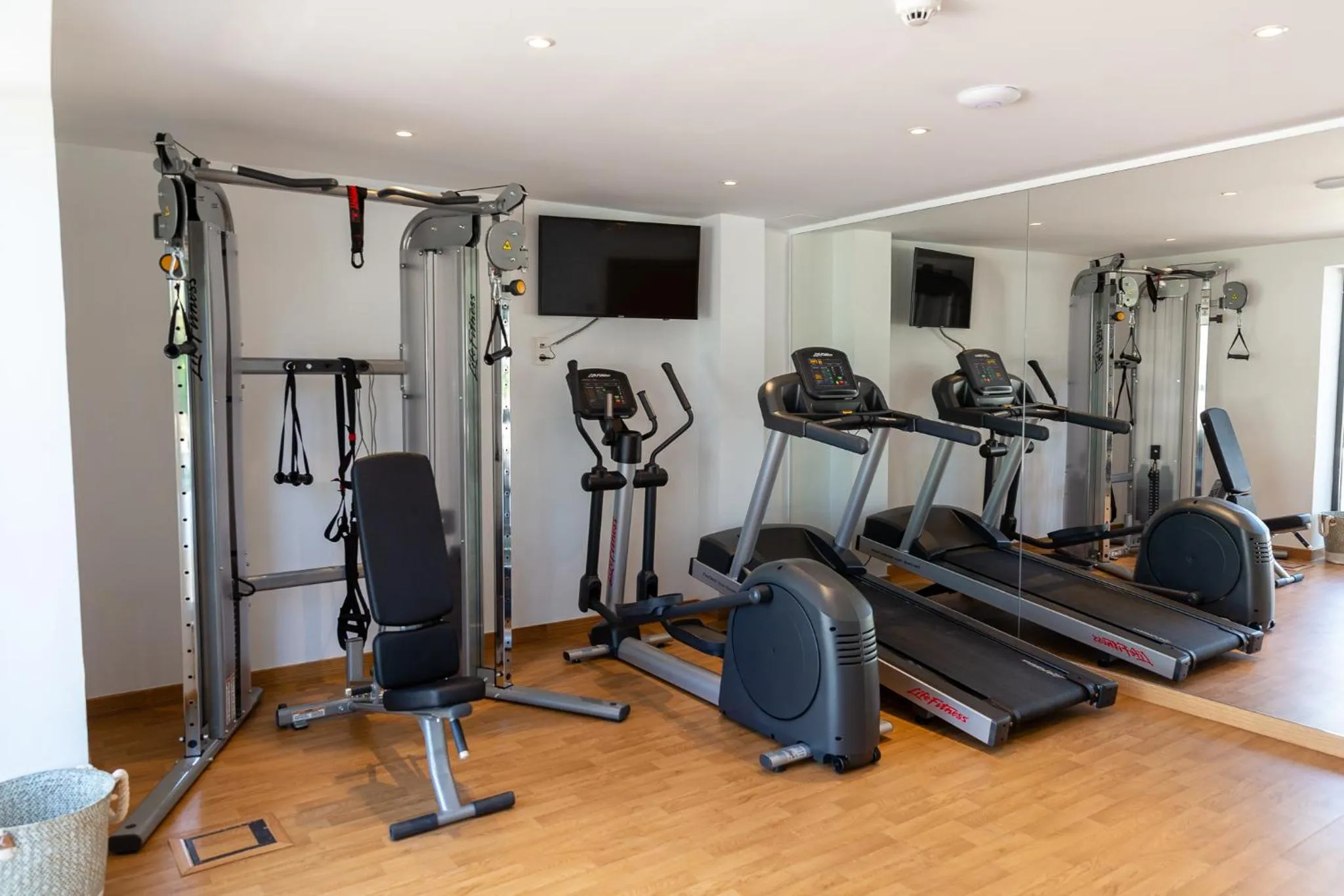 Fitness centre/facilities in Hotel Boutique & Spa Las Mimosas Ibiza