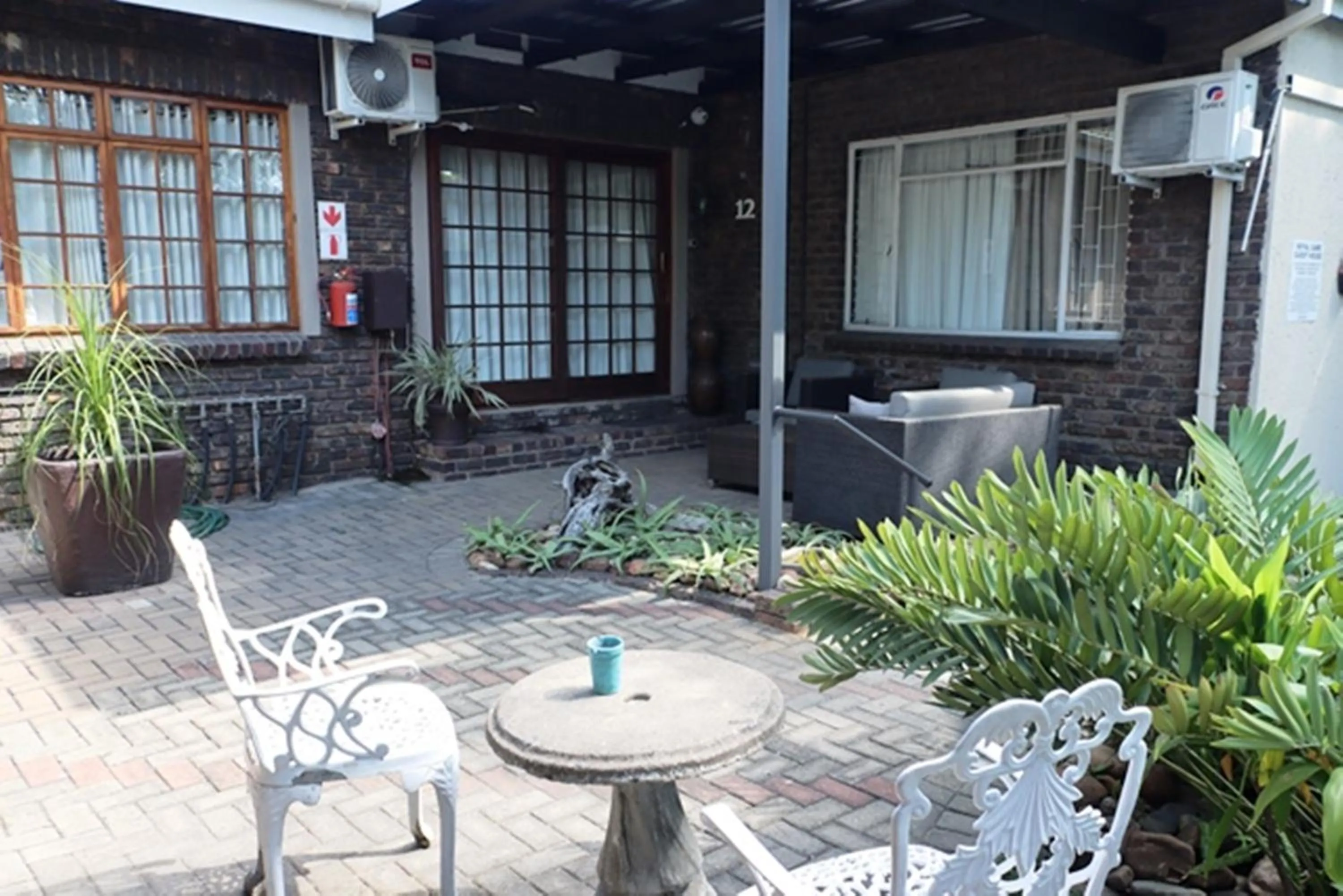 Patio in Royal Game Guest House