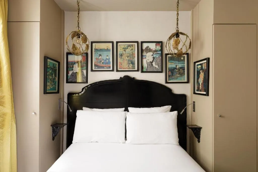 Bedroom, Bed in New Hotel République