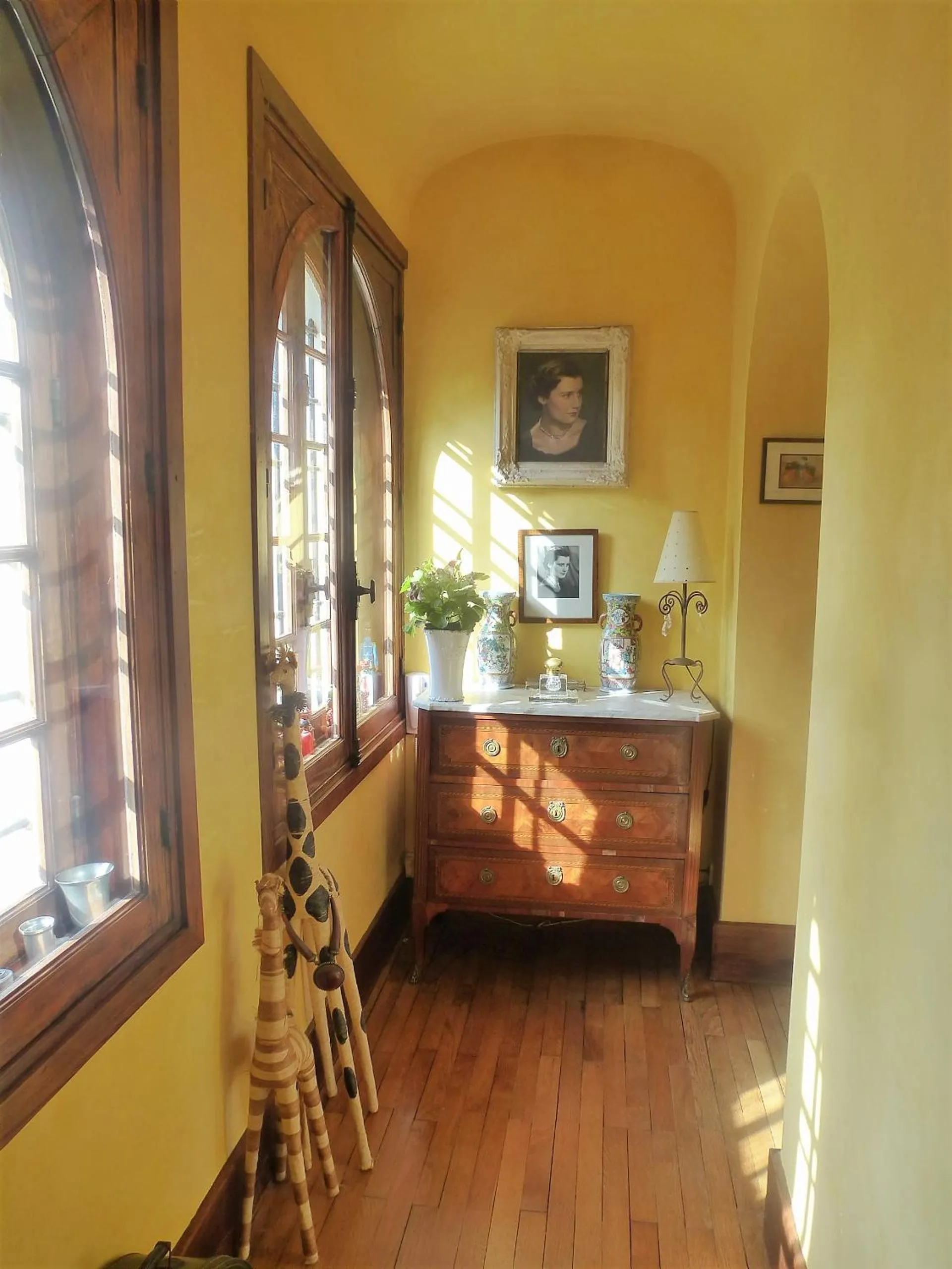 Decorative detail in Villa La Croix Basque