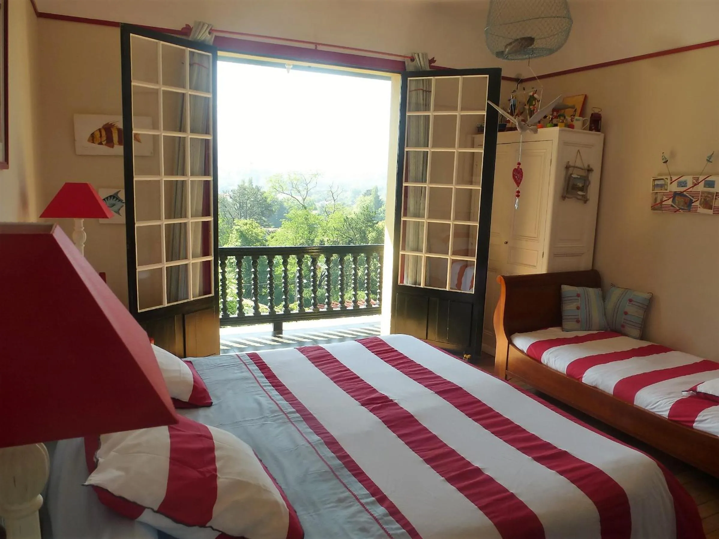 Bed in Villa La Croix Basque