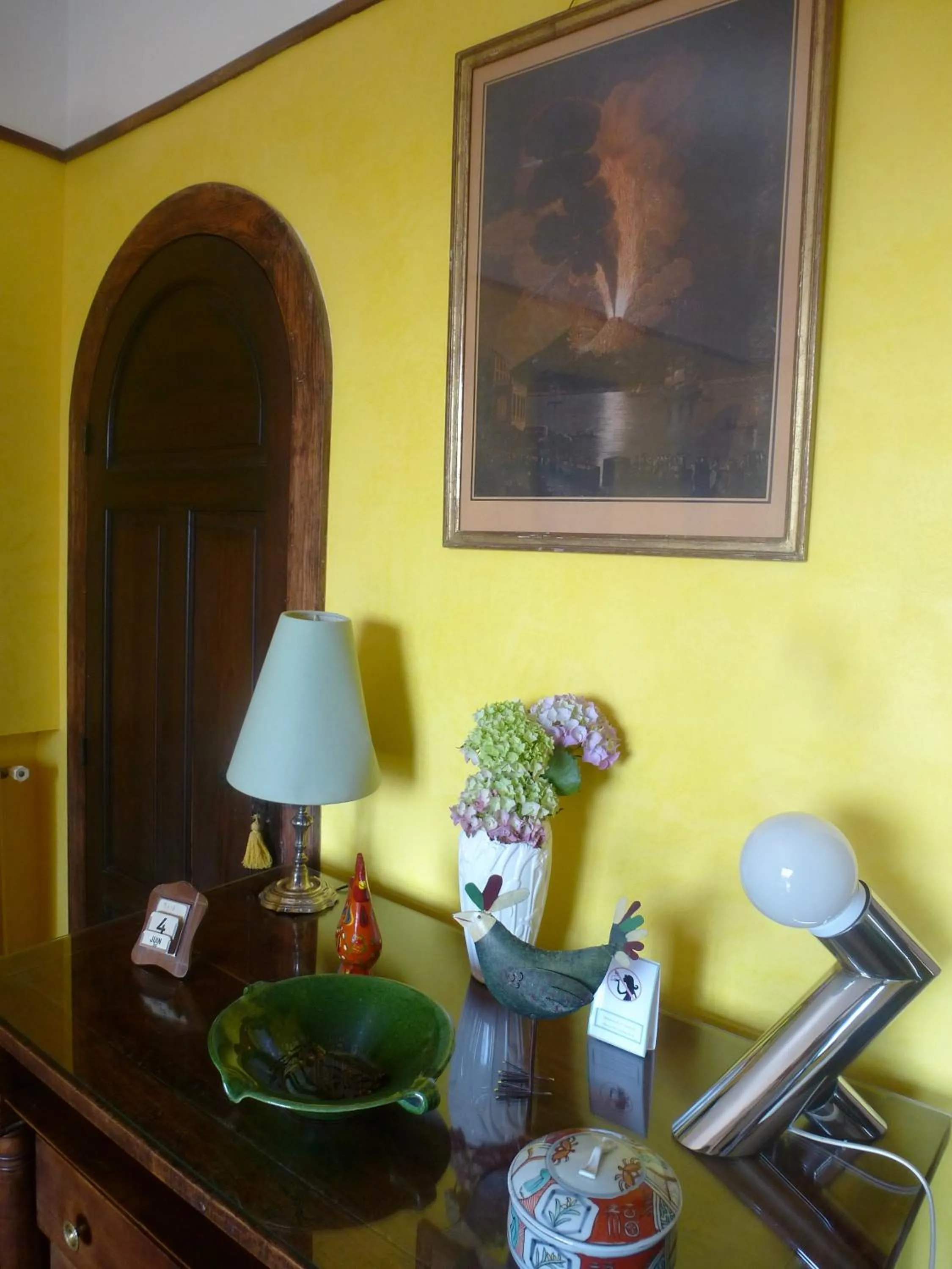 Decorative detail in Villa La Croix Basque