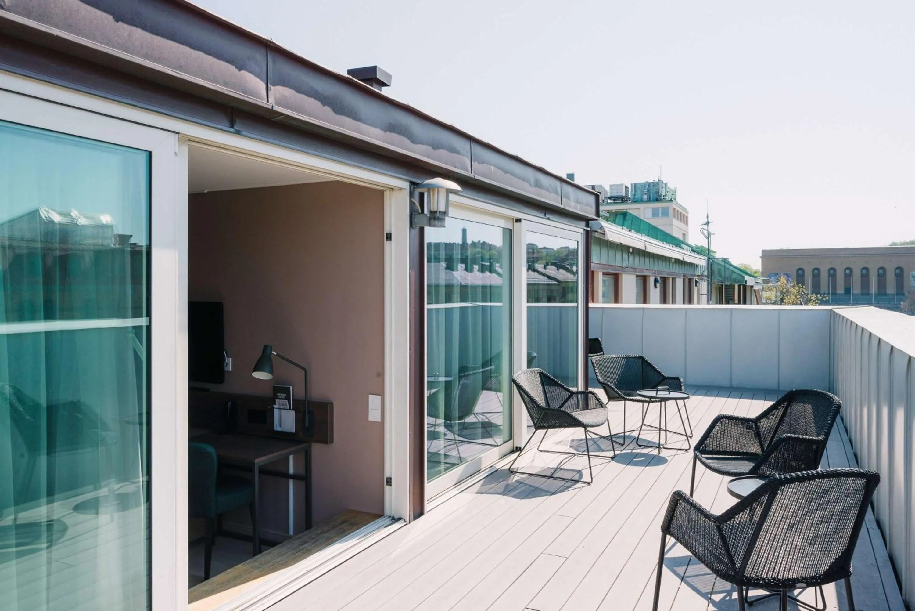 Photo of the whole room in Scandic Rubinen