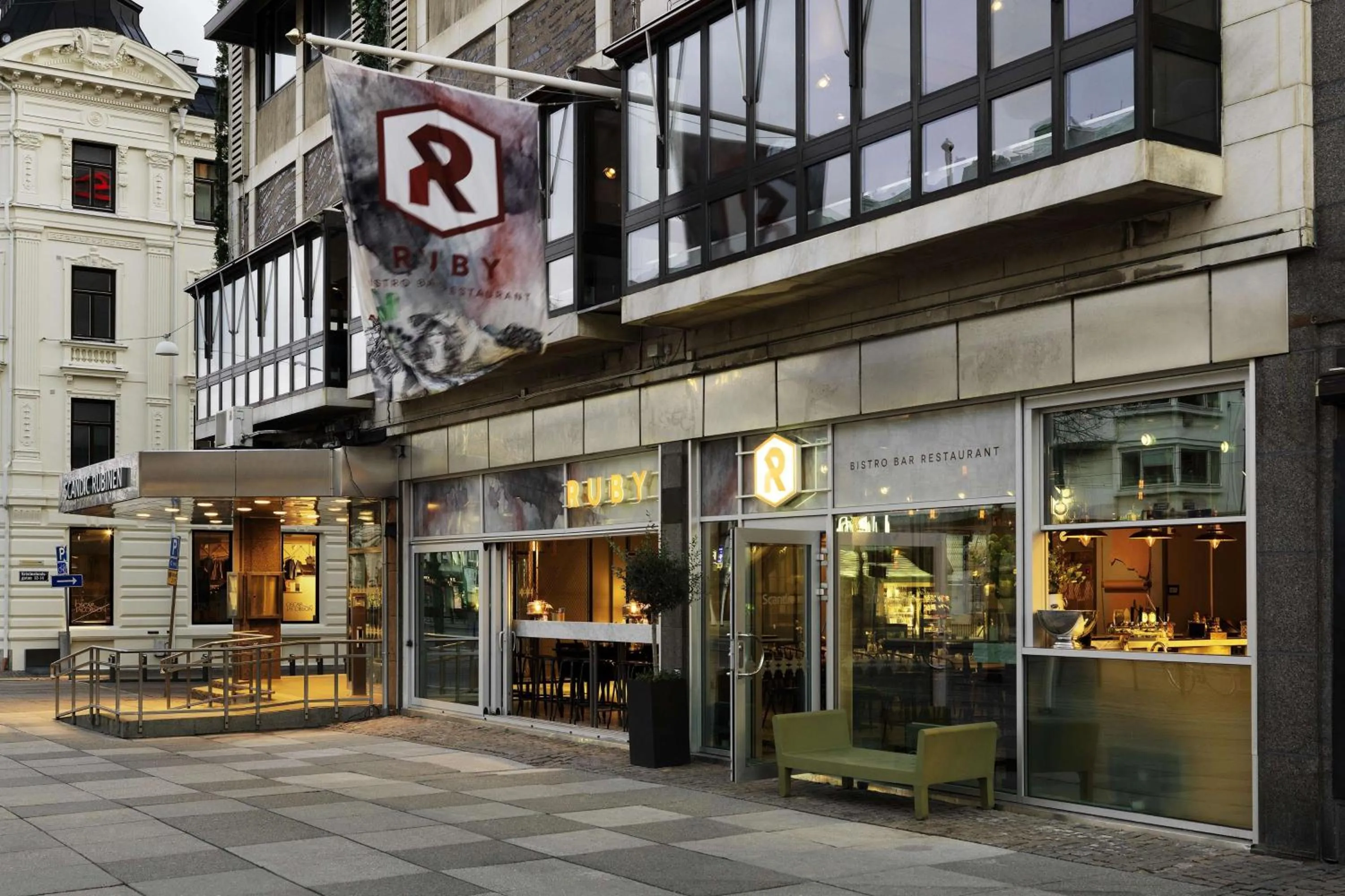 Property building in Scandic Rubinen