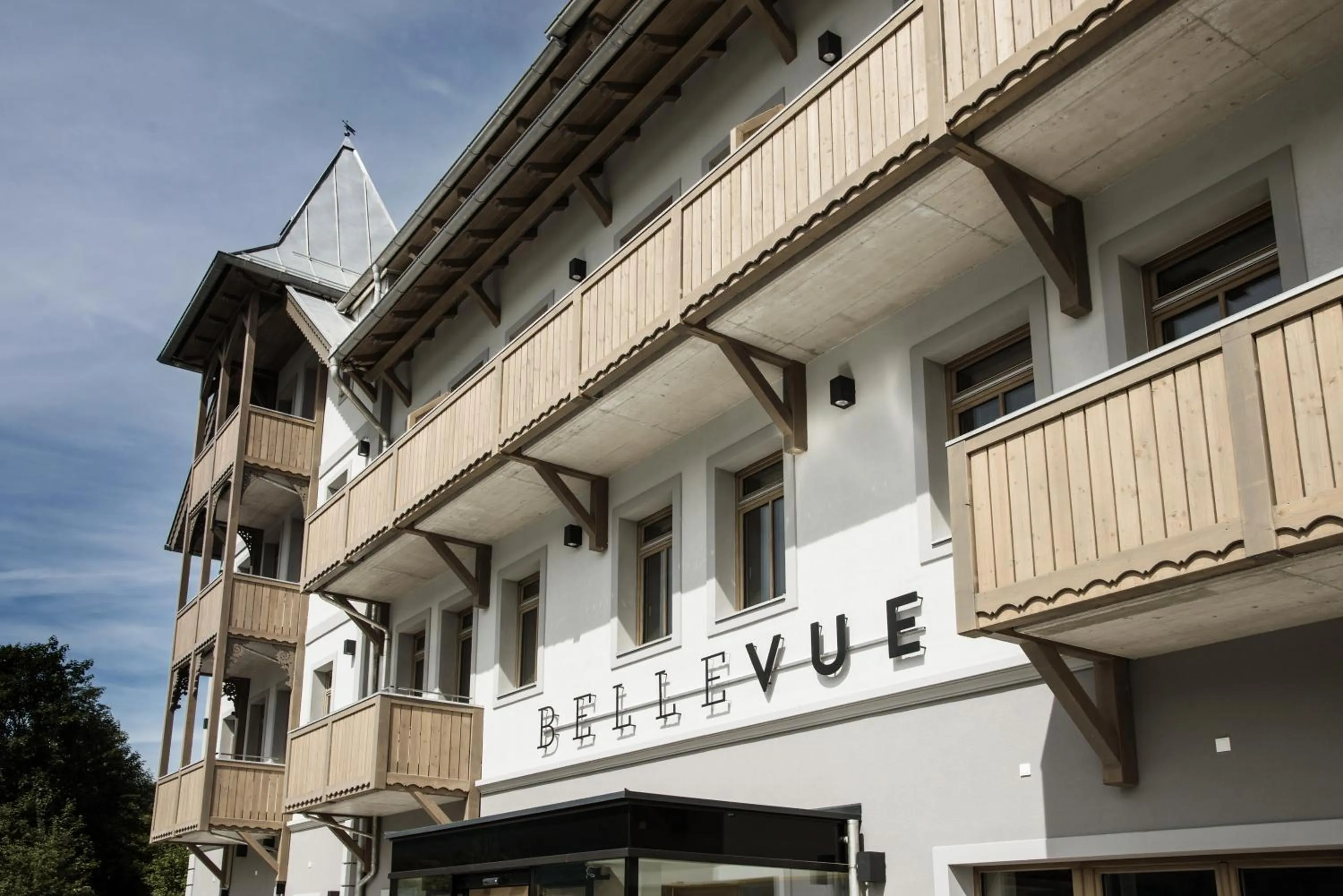 Facade/entrance in Seehotel Bellevue