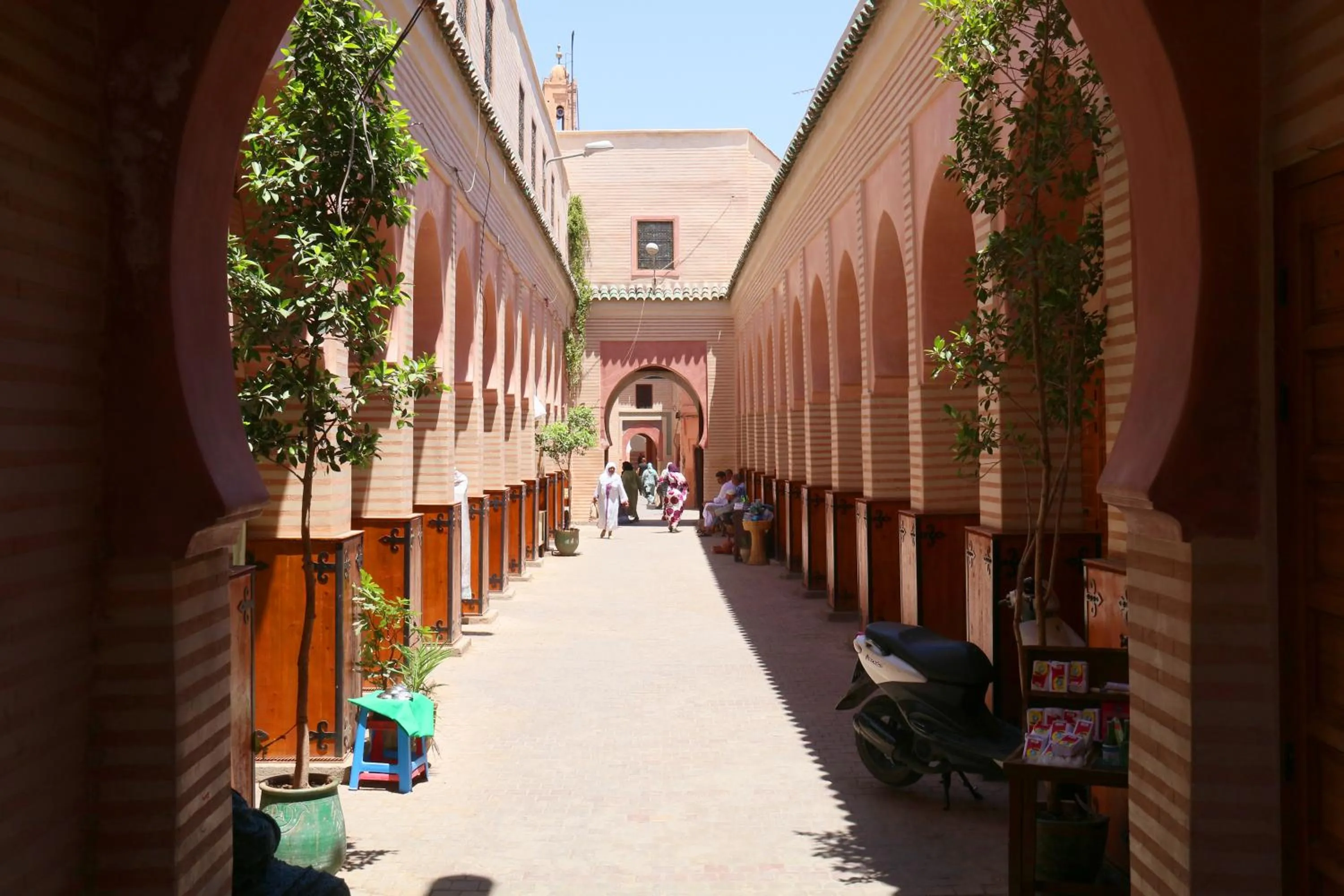 Neighbourhood in Riad Merstane Marrakech
