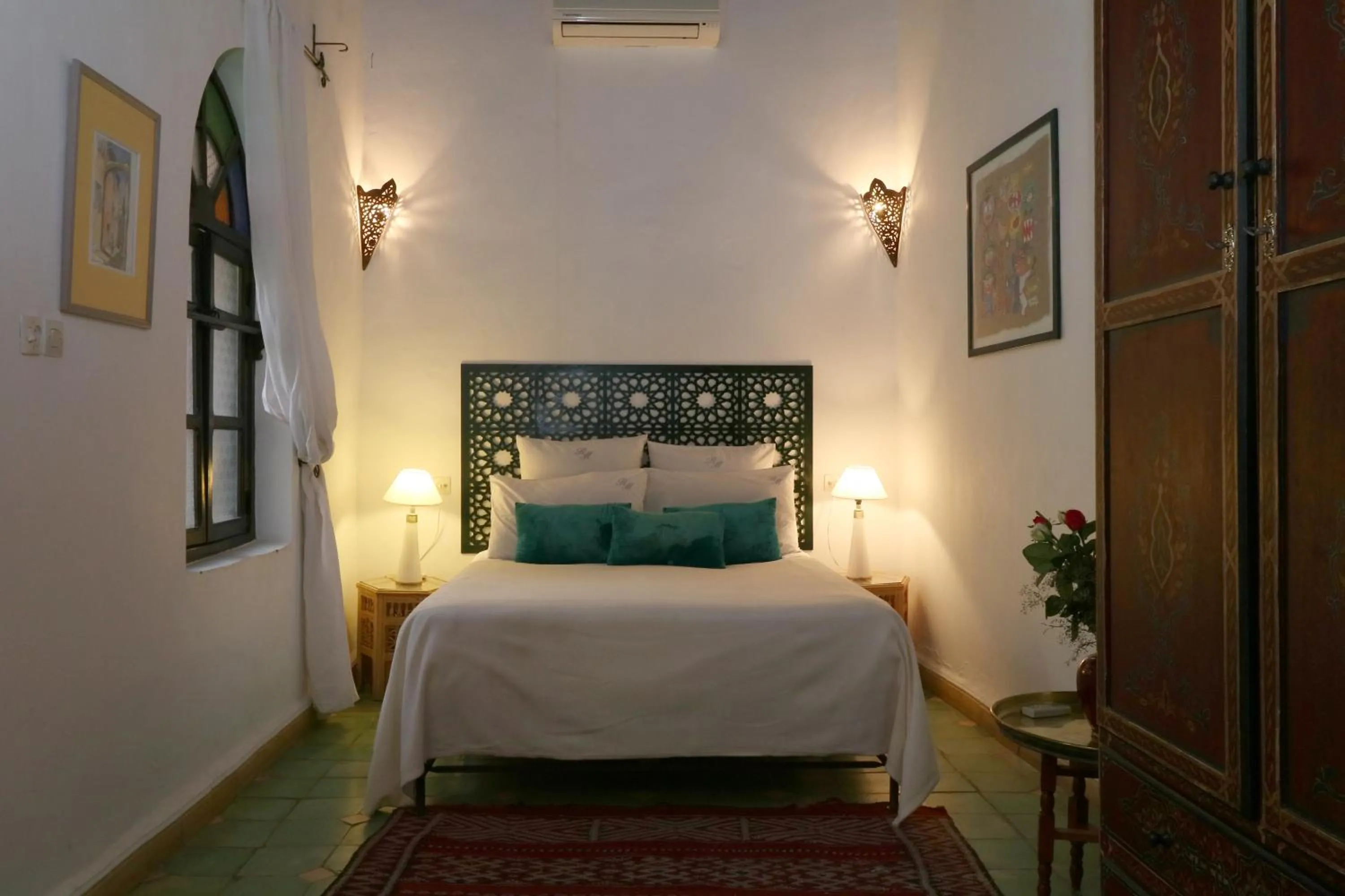 Bedroom, Bed in Riad Merstane Marrakech