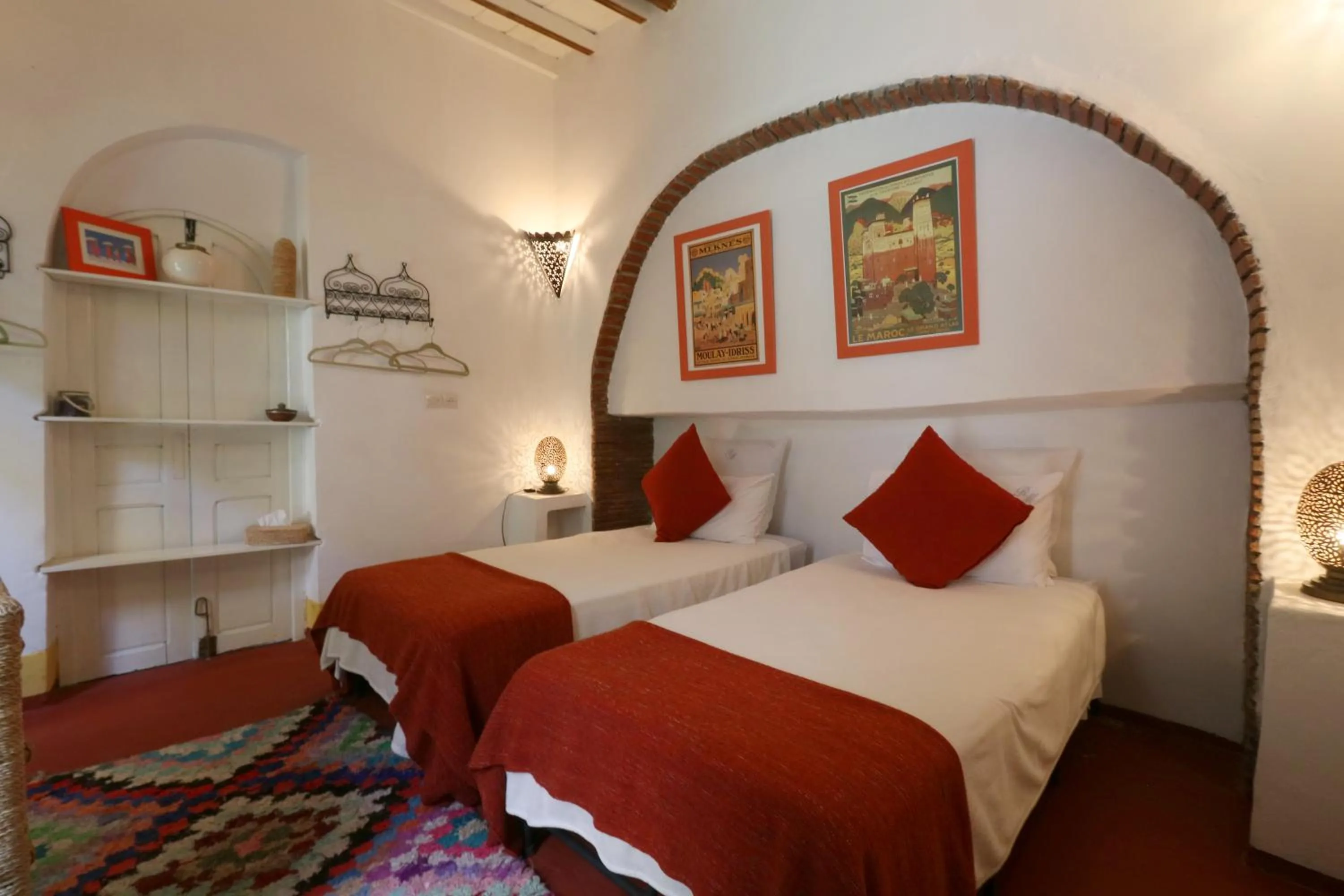 Photo of the whole room, Bed in Riad Merstane Marrakech