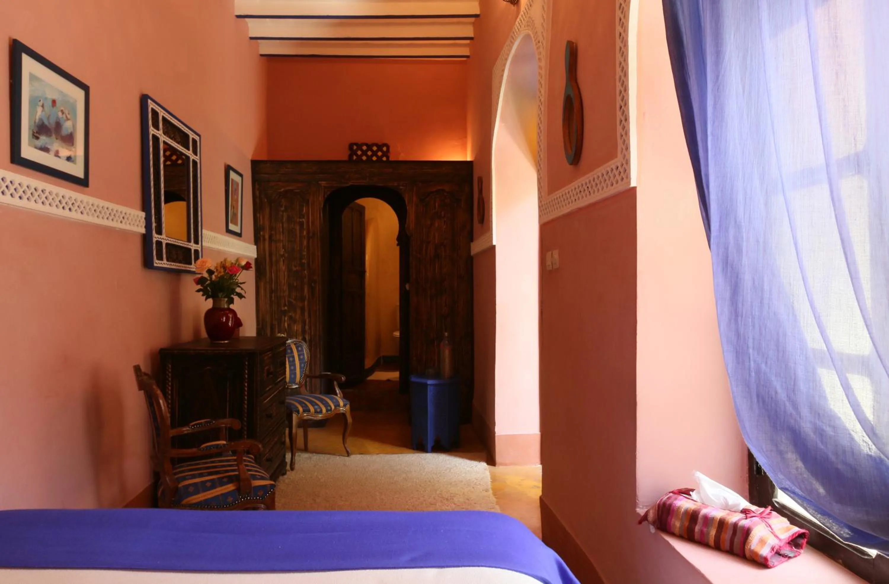 Bedroom, Bed in Riad Merstane Marrakech